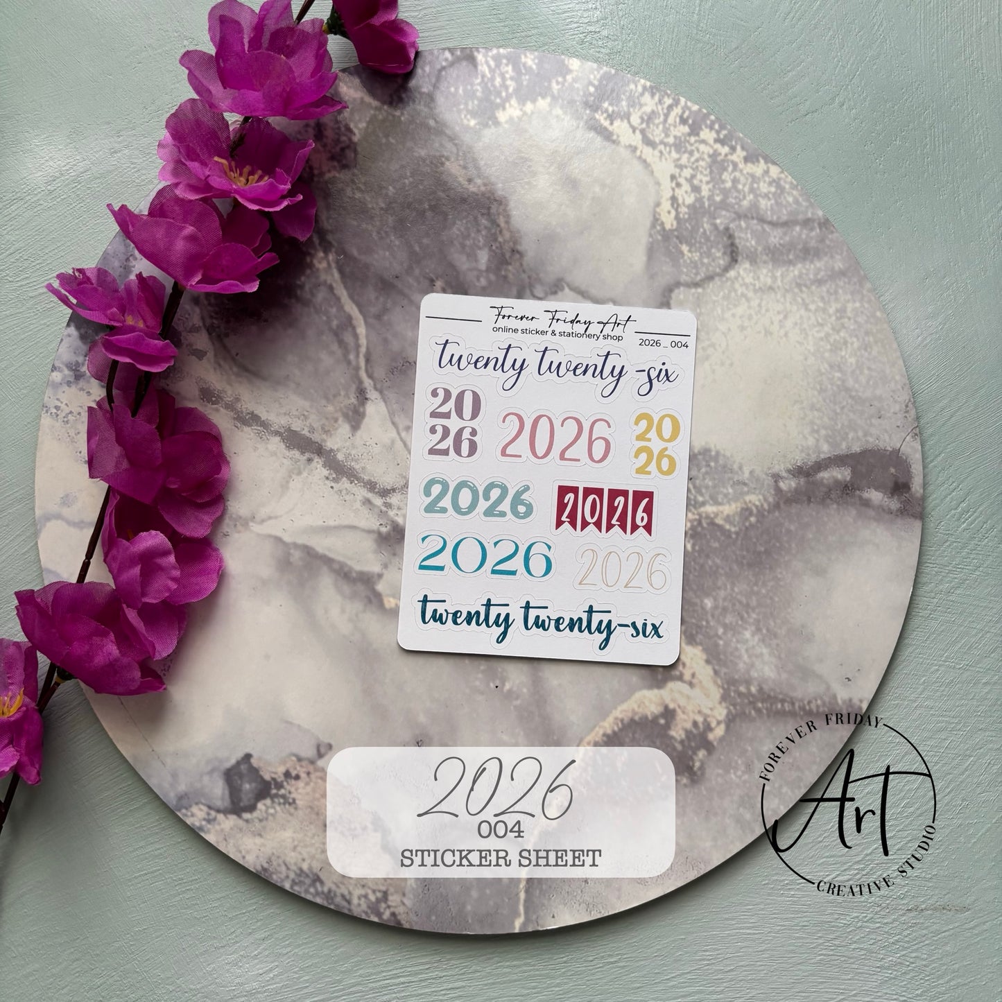 2026 Sticker Sheet 001 - 004