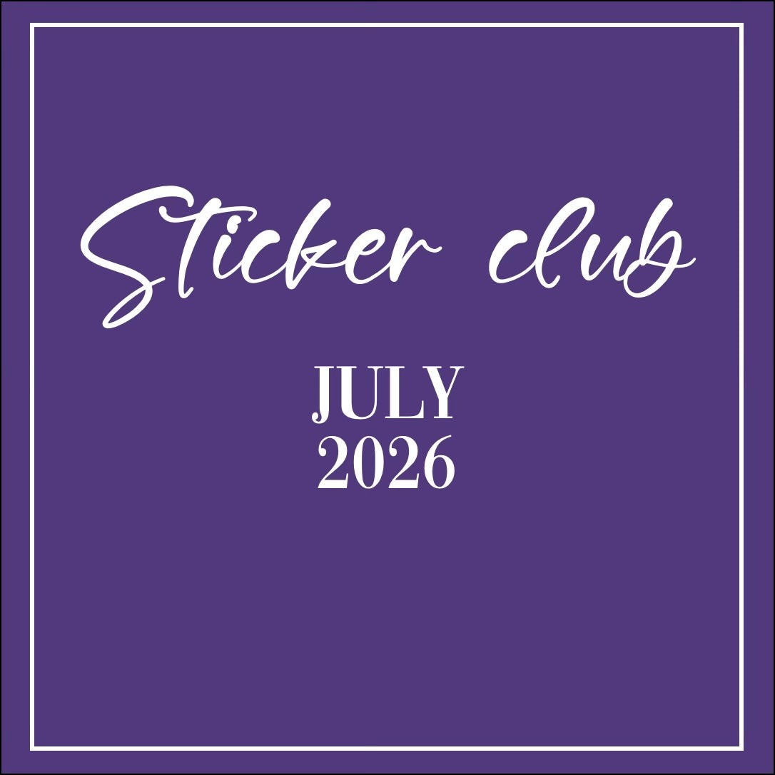 July 2026 - Sticker Club