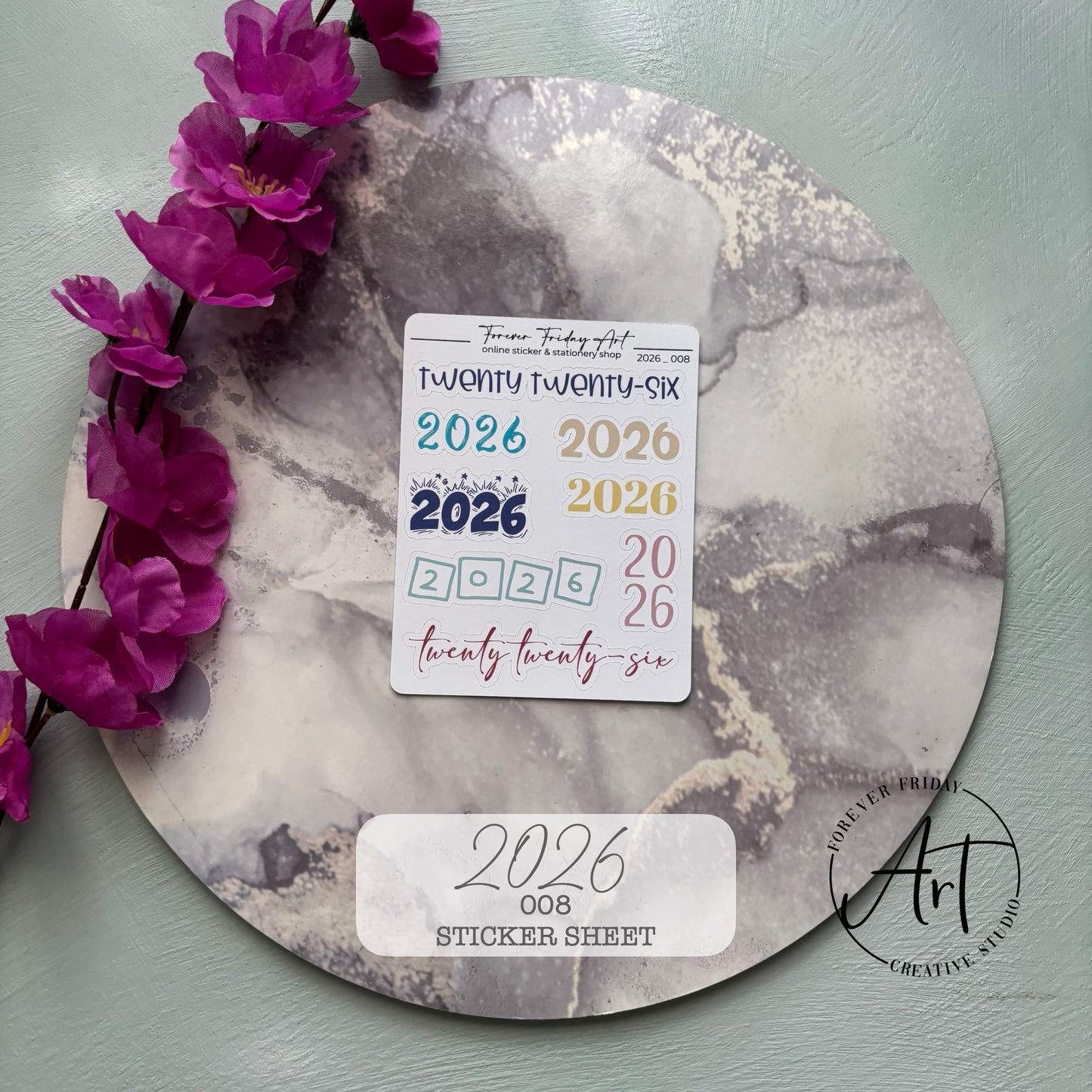 2026 Sticker Sheet 005 - 008