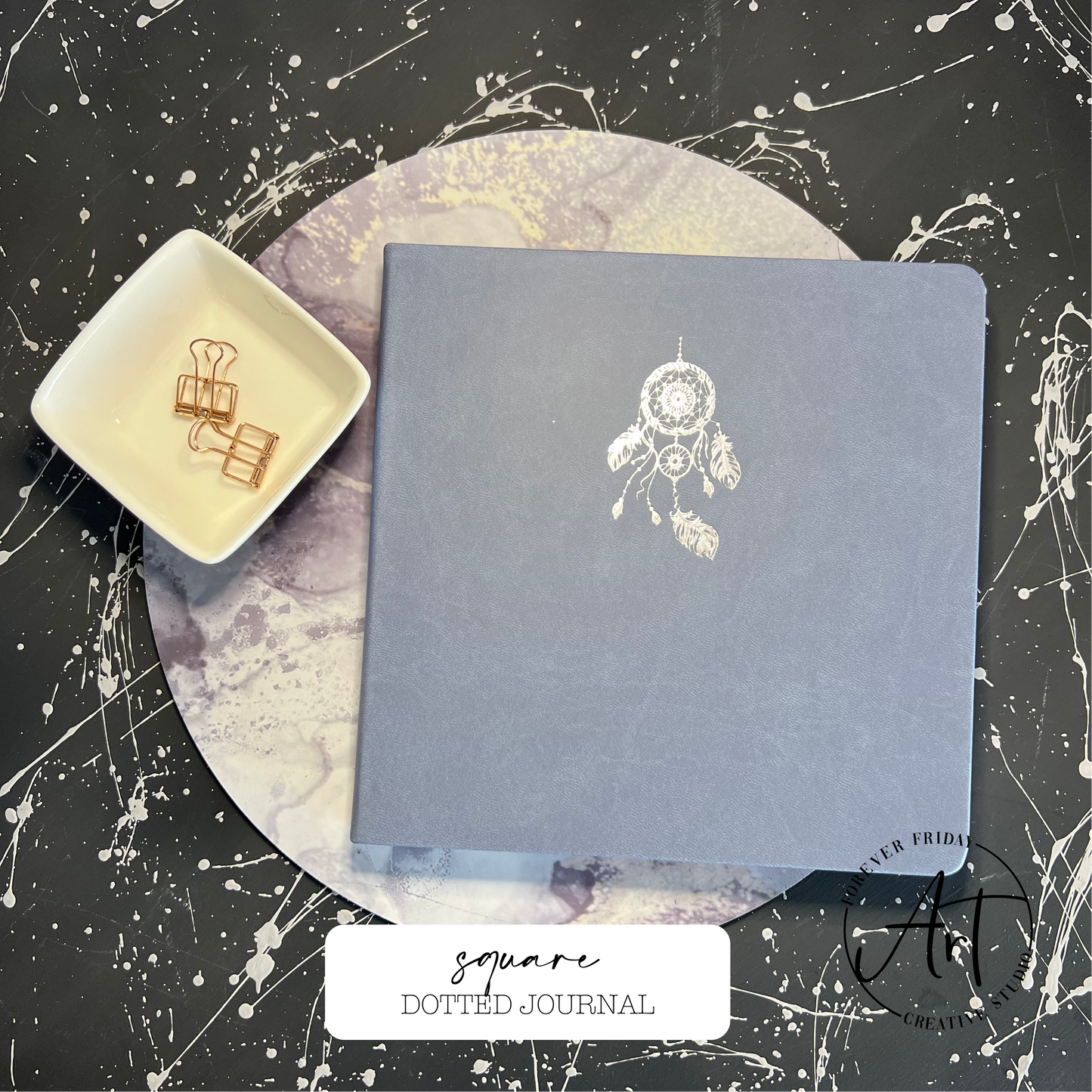 Dream catcher Square Dotted Journal