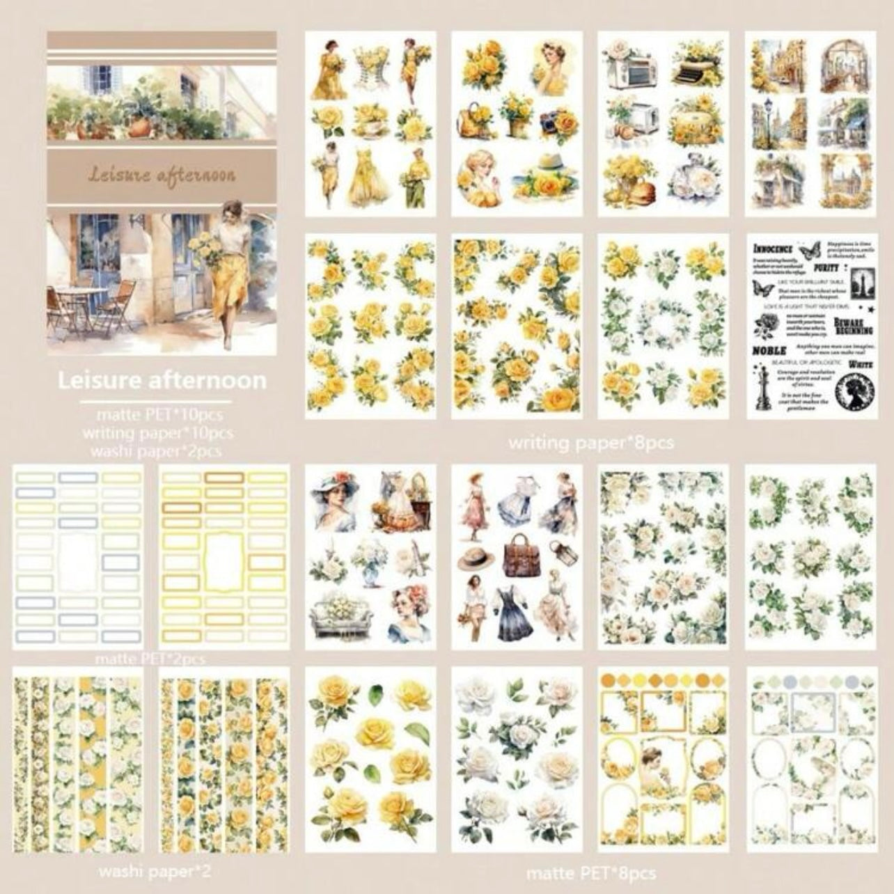 Leisure Afternoon - Sticker book