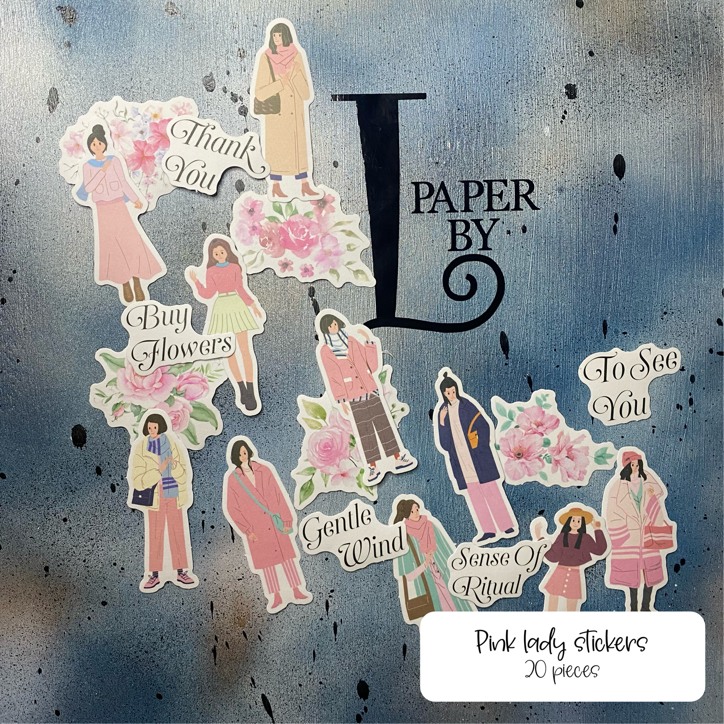 Ladies Stickers - Paper by L