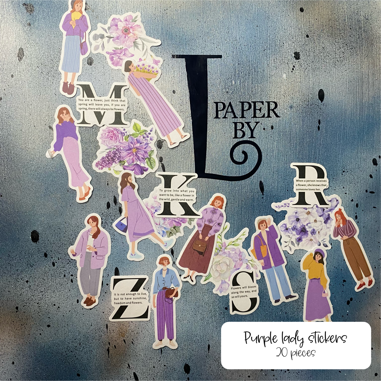 Ladies Stickers - Paper by L