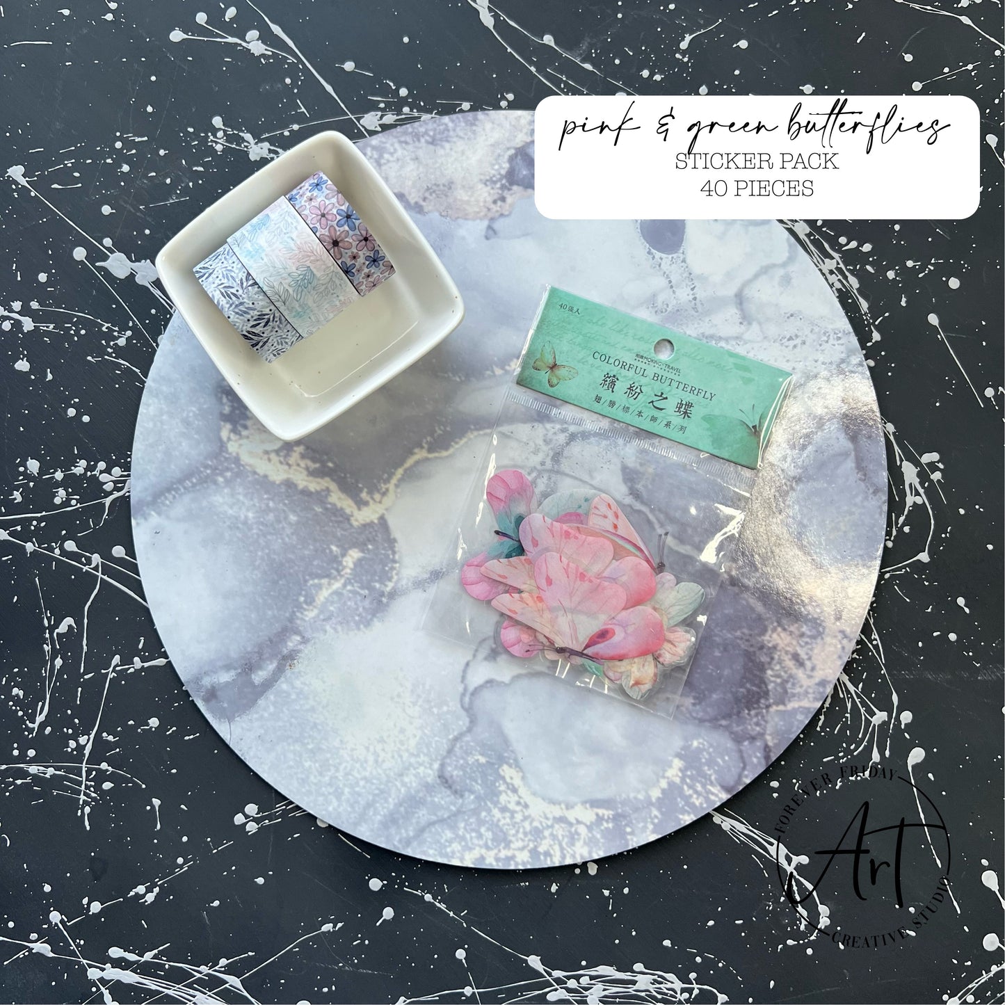 Butterflies - Clear Sticker Pack