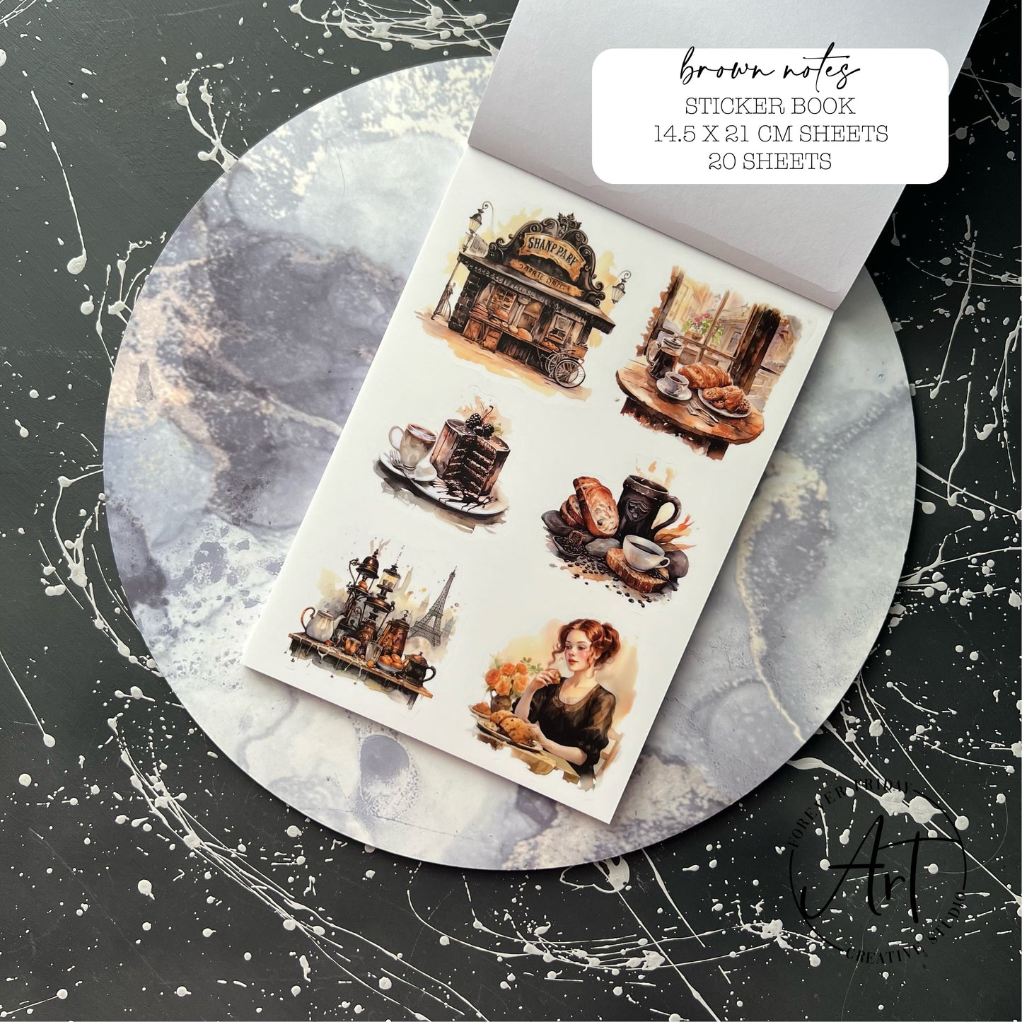 Brown Notes - Sticker book