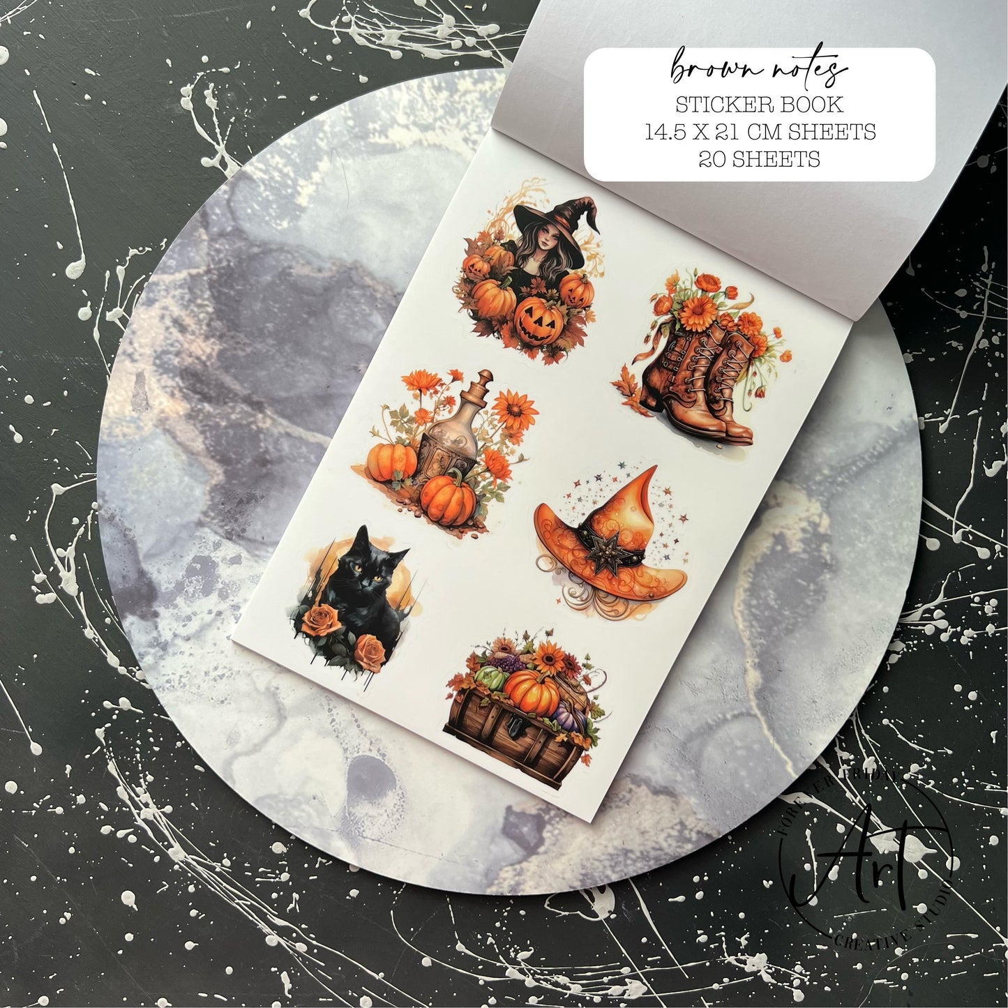 Brown Notes - Sticker book