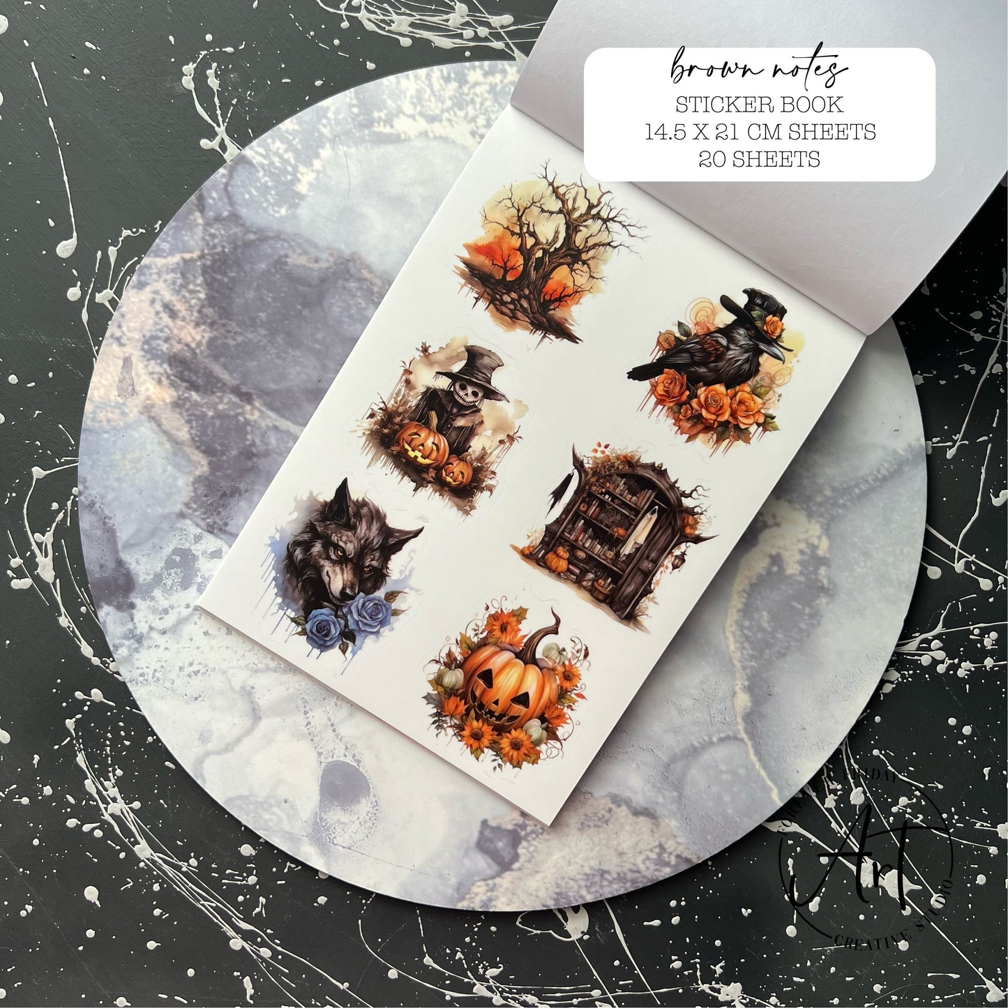 Brown Notes - Sticker book