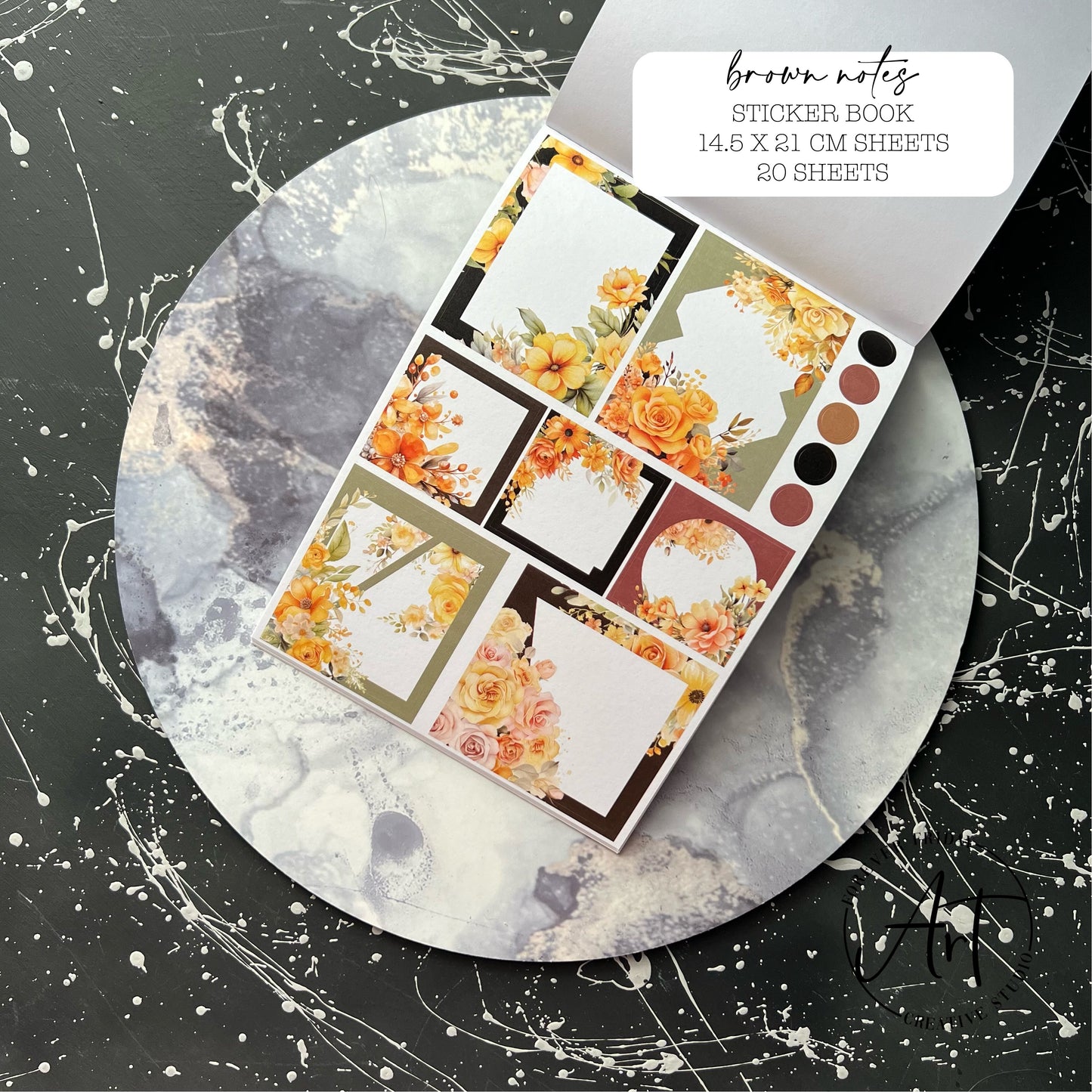 Brown Notes - Sticker book