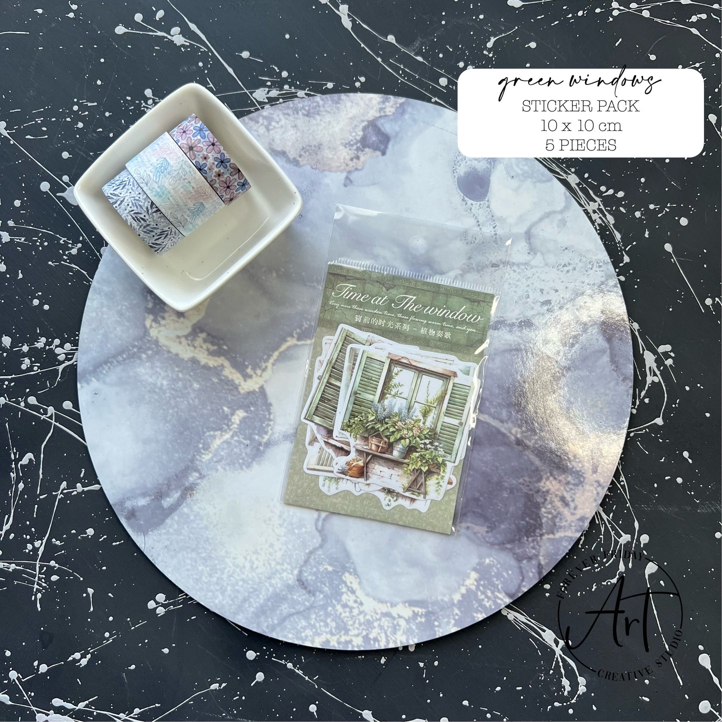 Large Cottage Windows - Sticker Pack