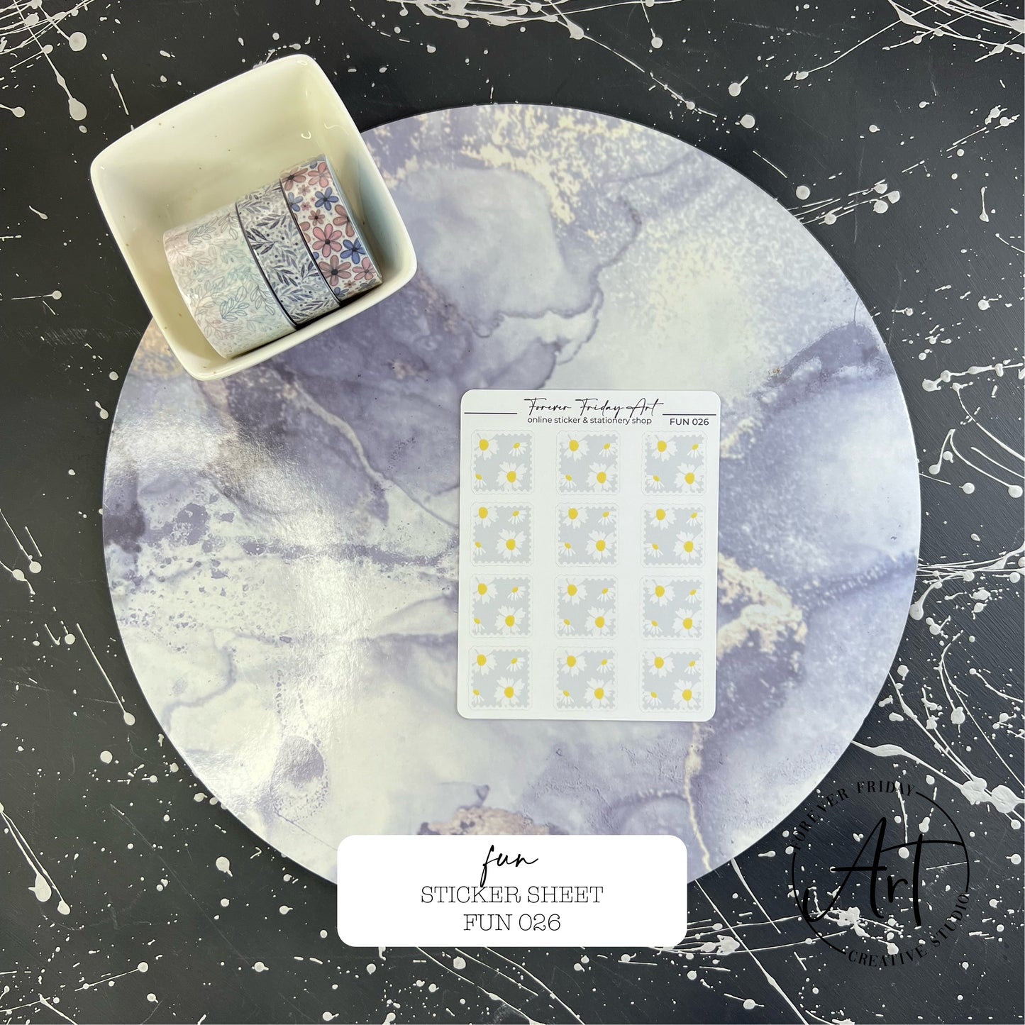Fun Sticker Sheet - FUN 025 - FUN 028