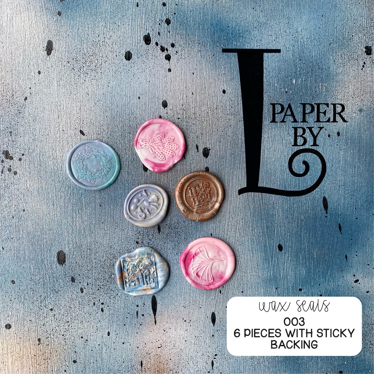Wax seals - Paper by L