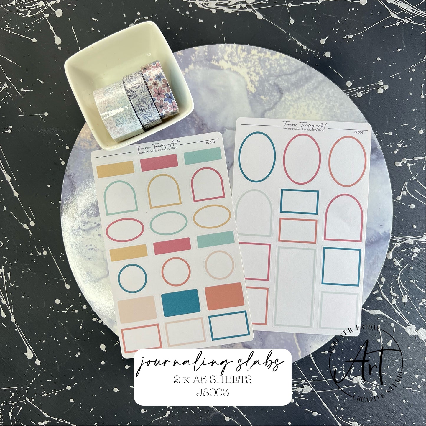 Journaling Slabs - JS001 - JS003