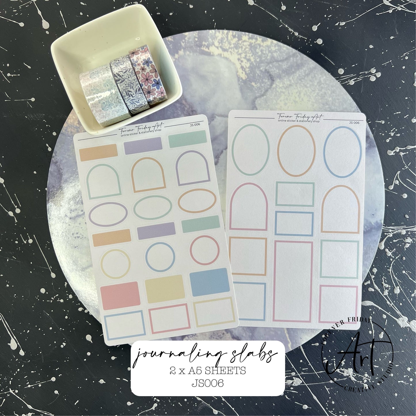 Journaling Slabs - JS004 - JS006