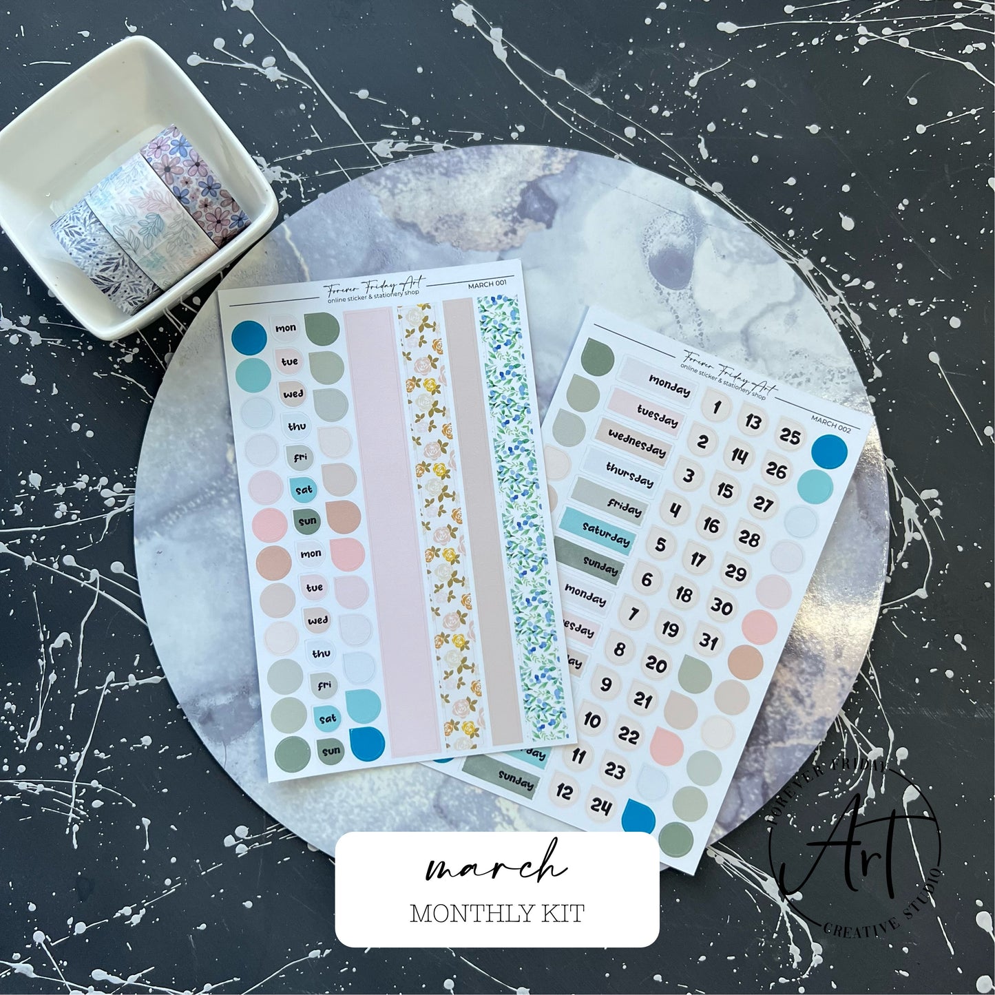 Monthly Planning Kits - January, February, March