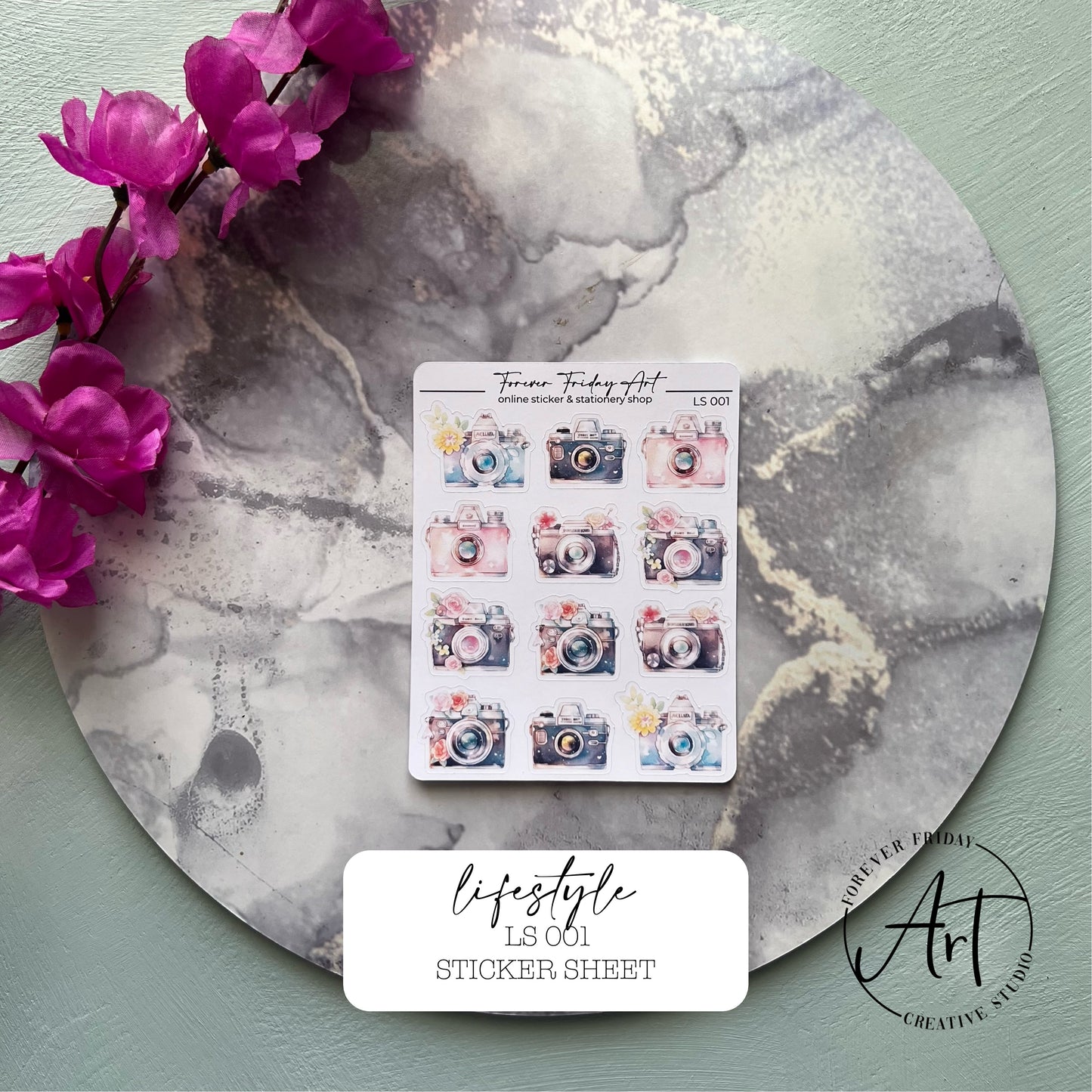 Lifestyle Sticker Sheet LS001