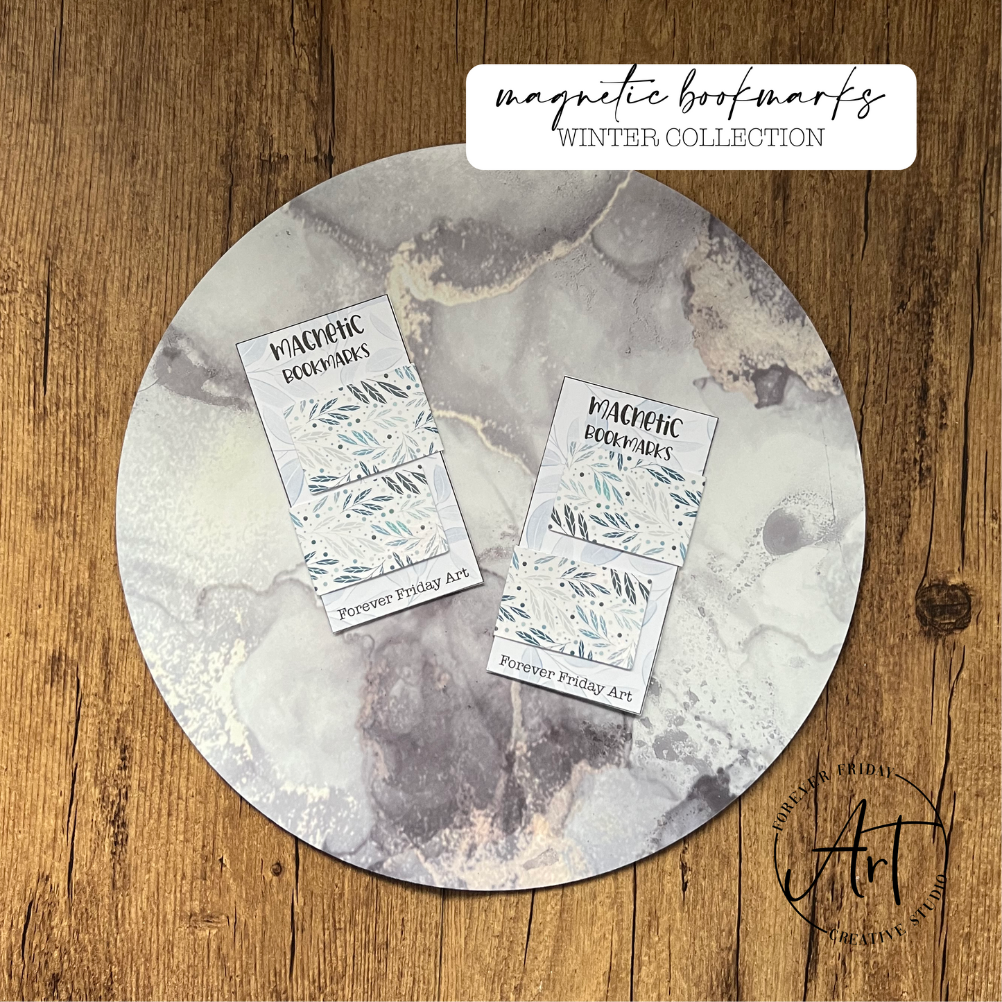 Magnetic Bookmarks - Winter Collection