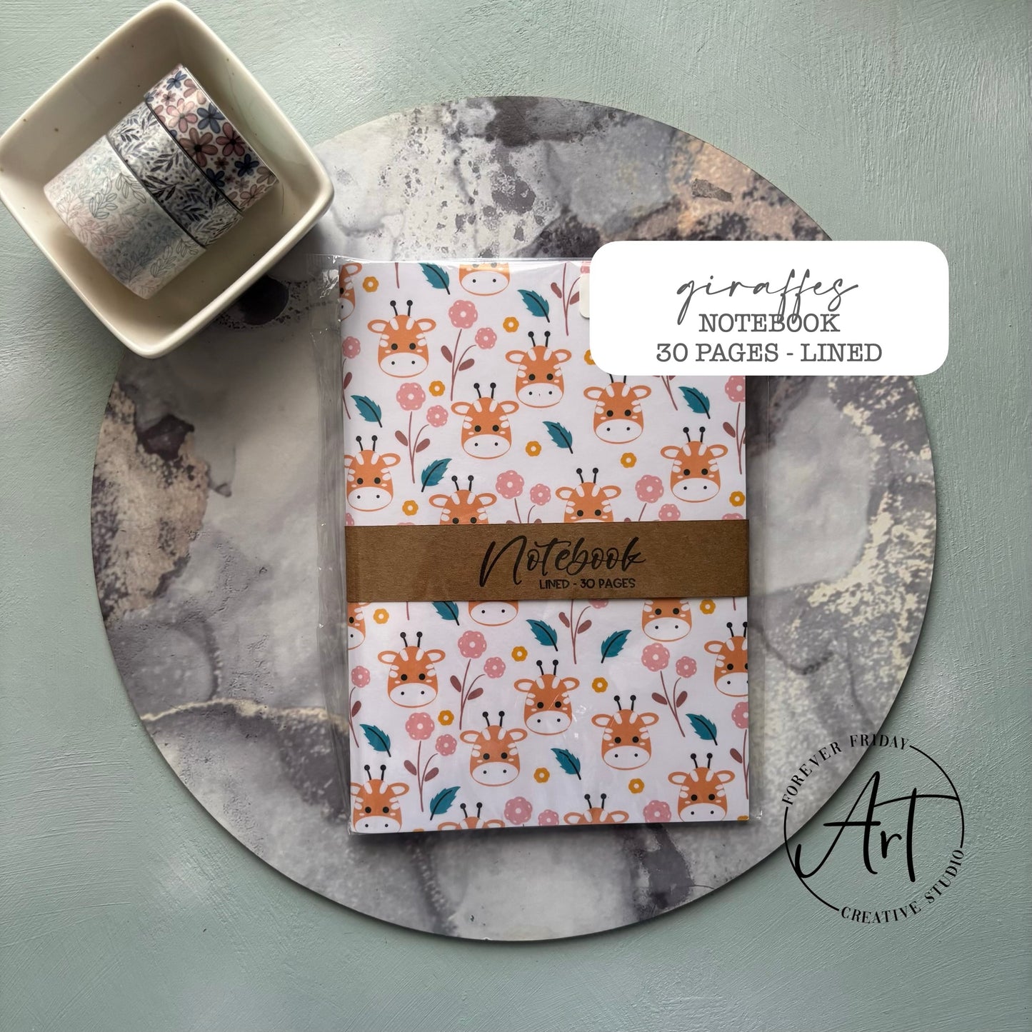 Animal Lined Notebooks