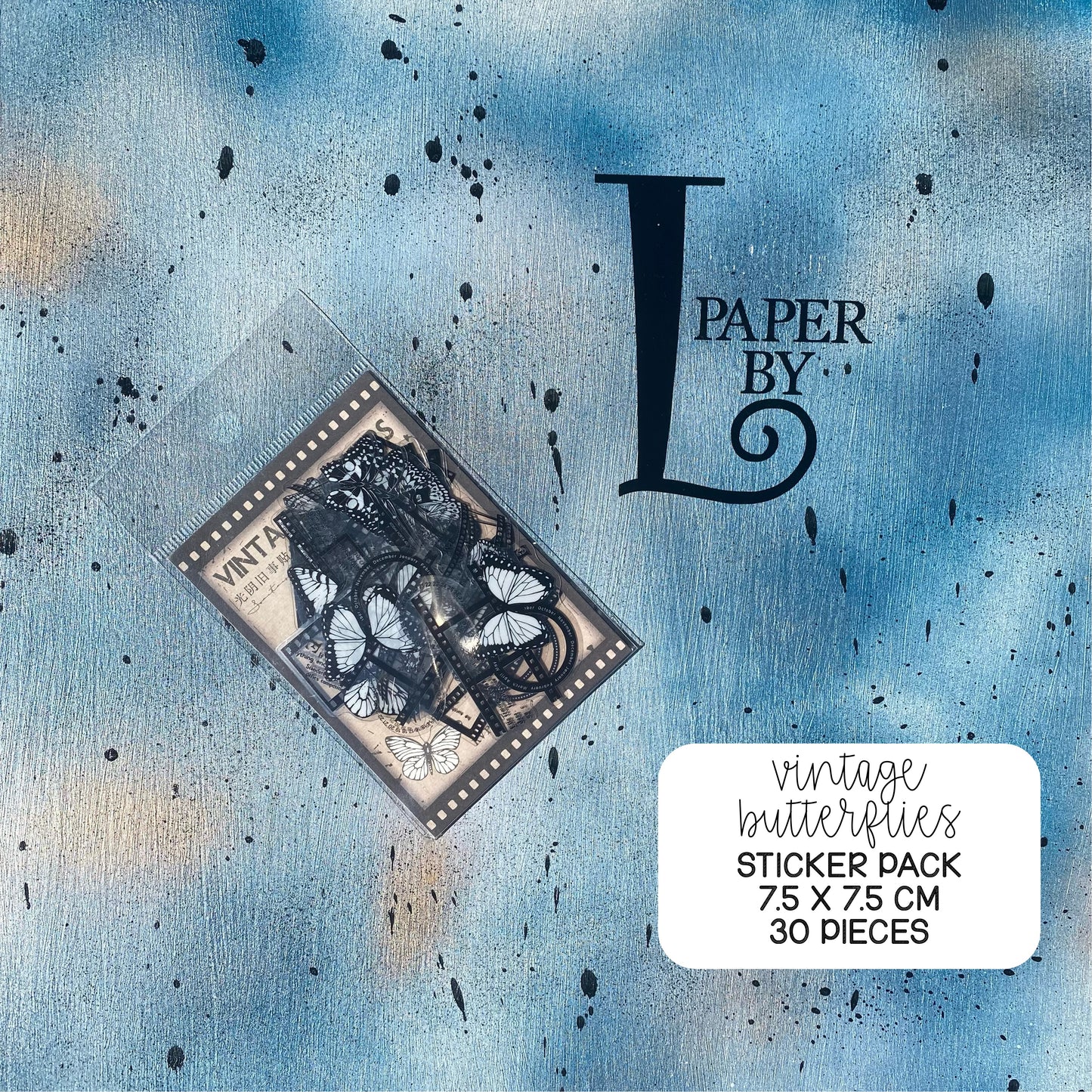 Vintage Sticker Packs - Paper by L *