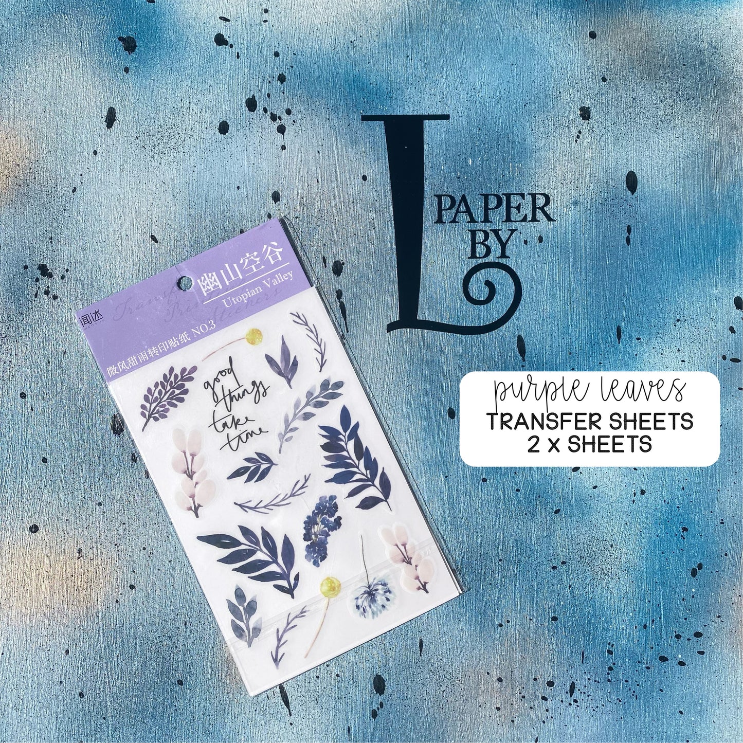 Transfer Sheets - Paper by L *