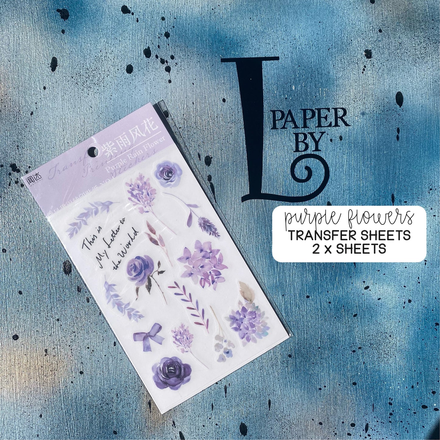 Transfer Sheets - Paper by L *