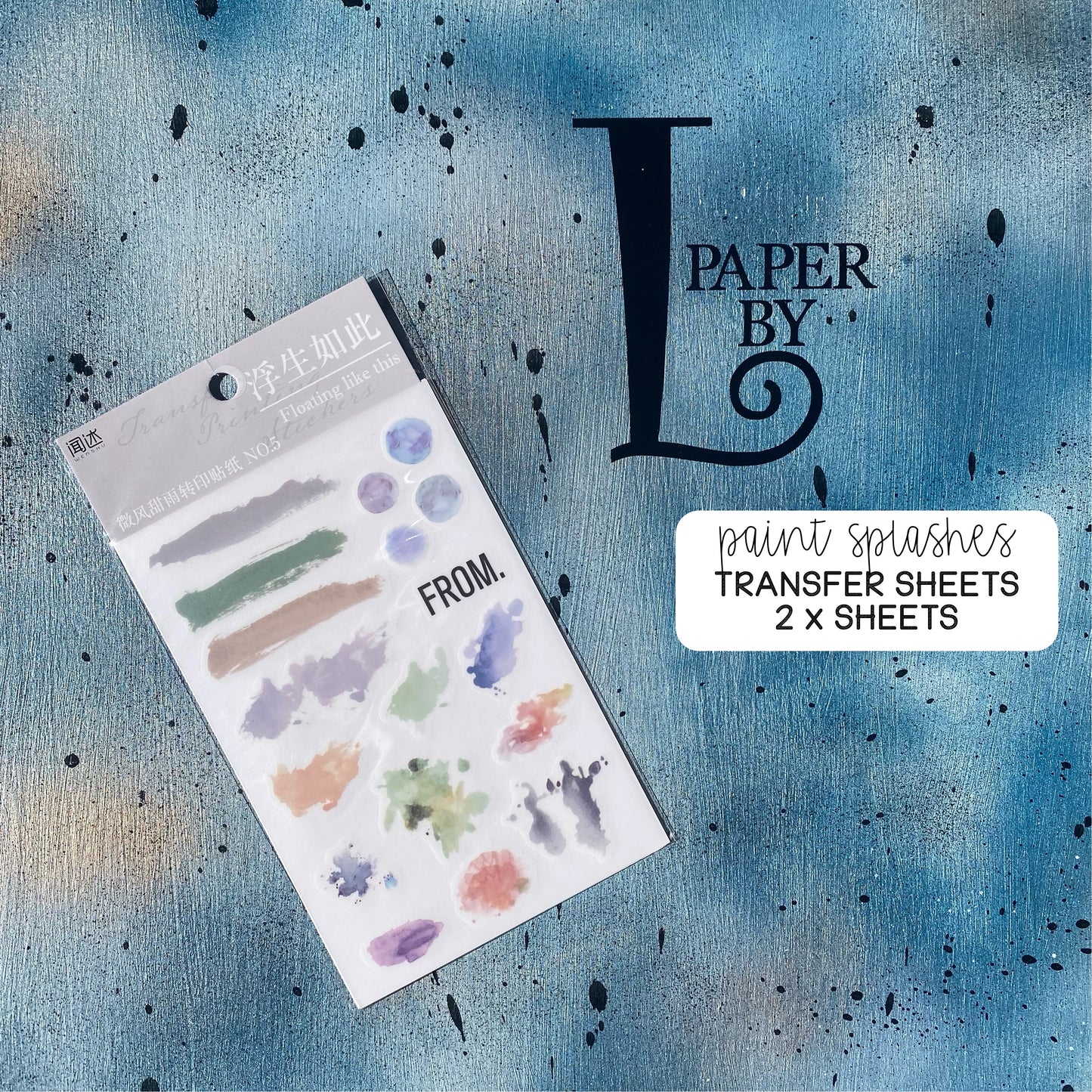 Transfer Sheets - Paper by L *