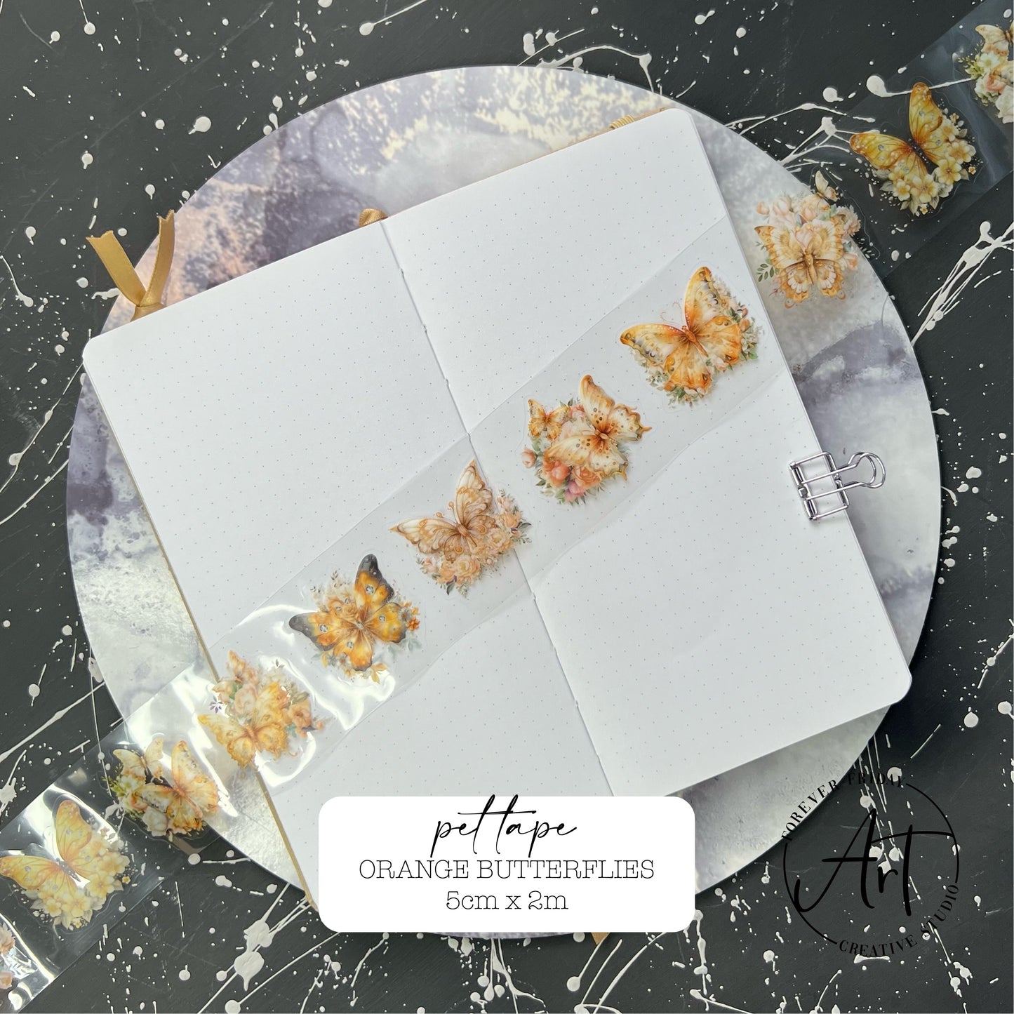 Butterfly - PET Sticker Roll