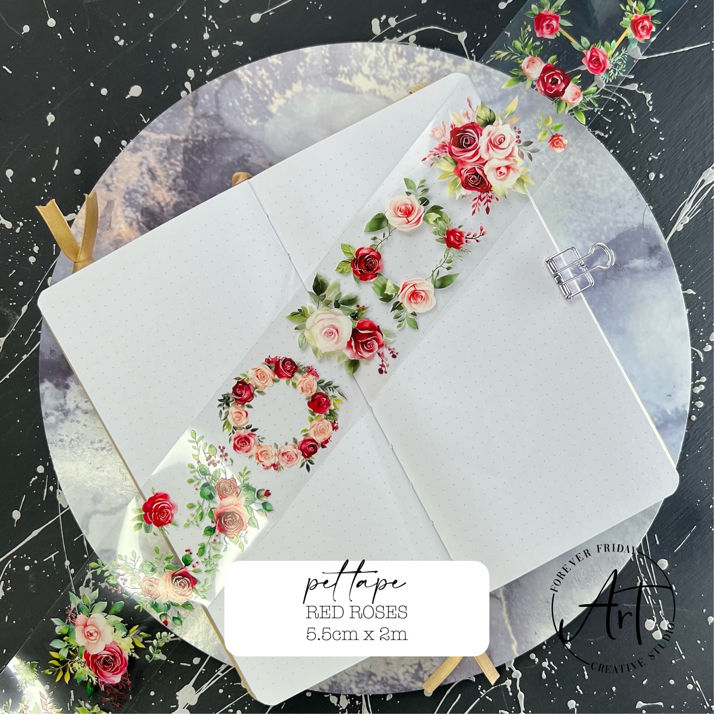 Red Roses - PET Tape