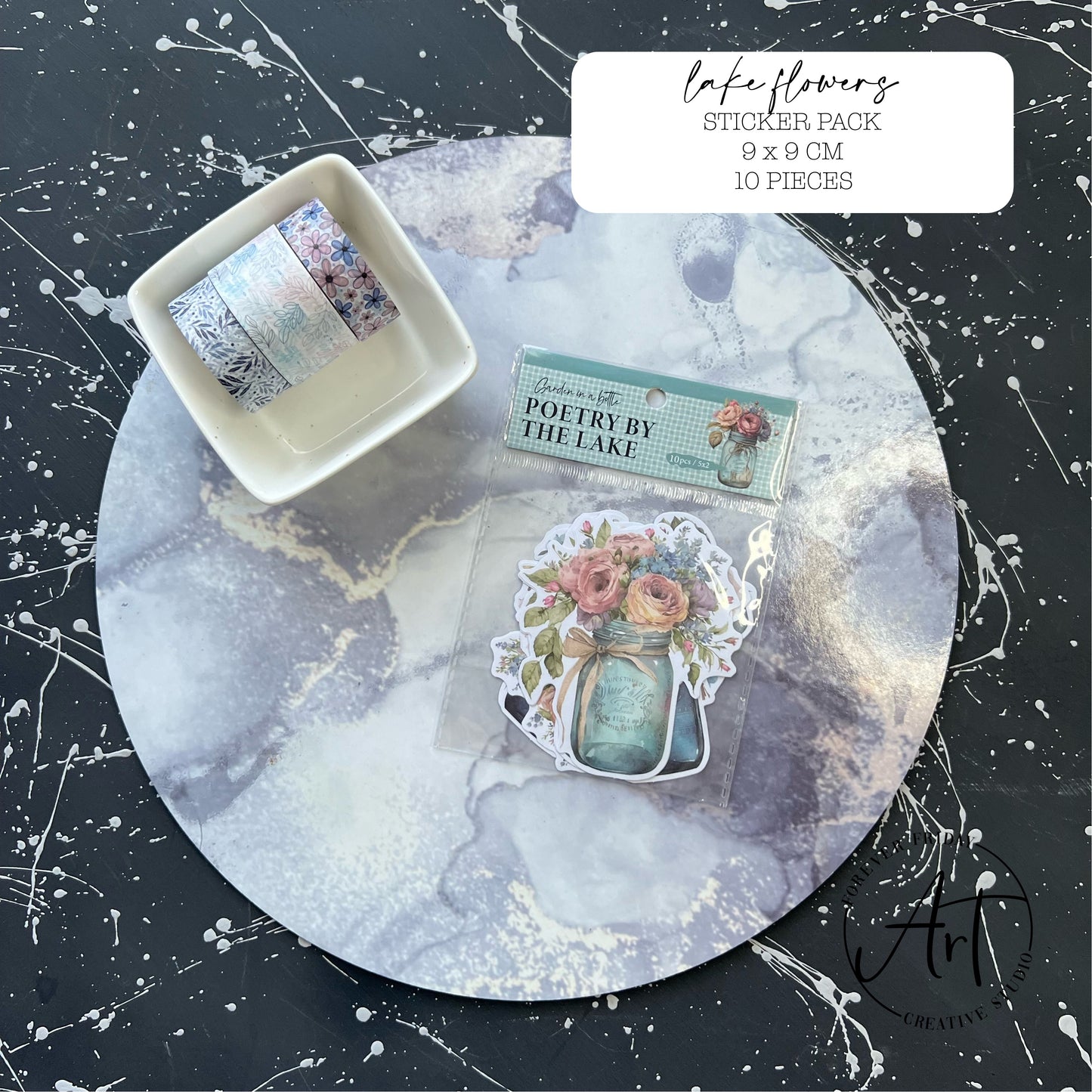 Flowers in jars - Sticker Pack