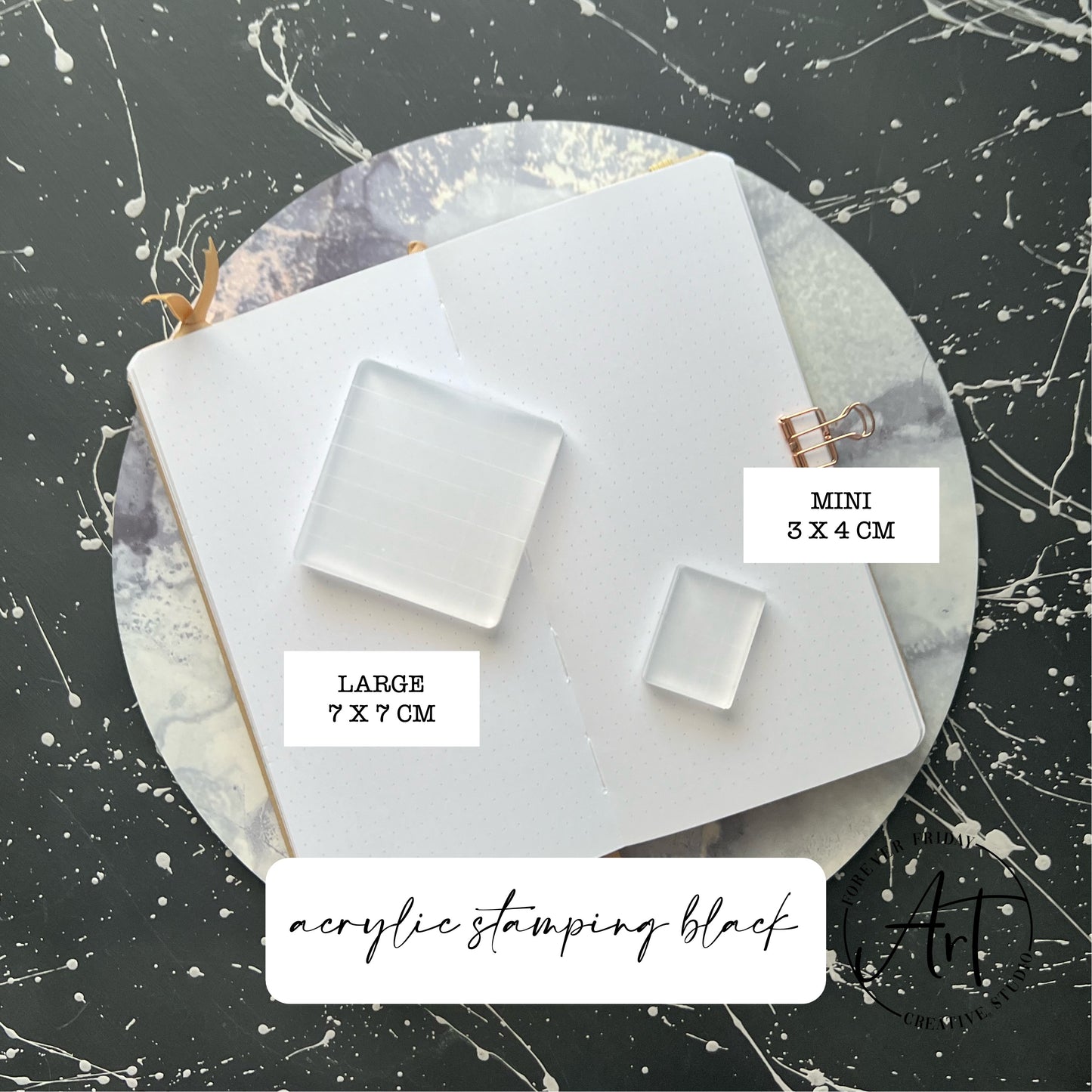 Acrylic Stamping Block