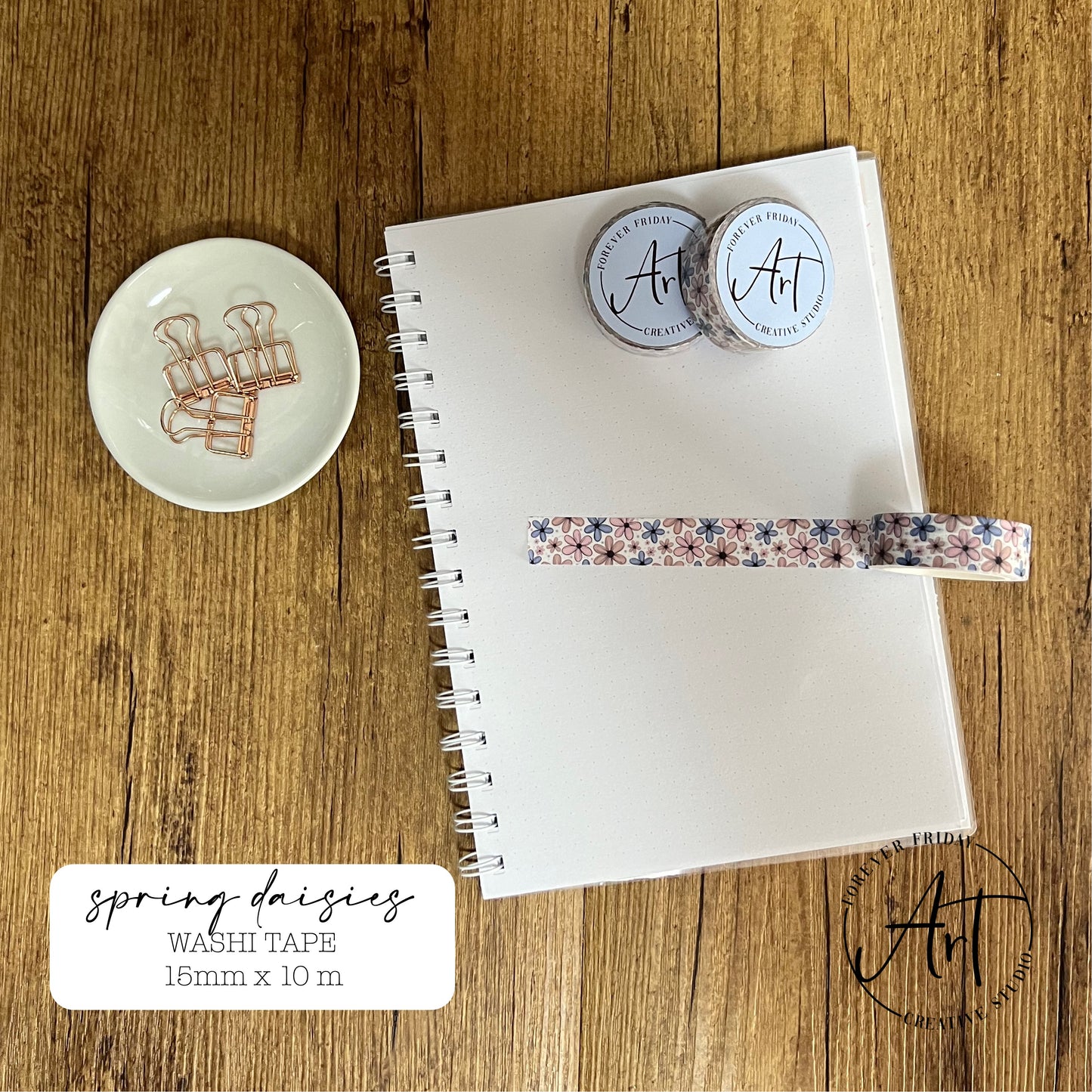Spring Daisies Washi Tape