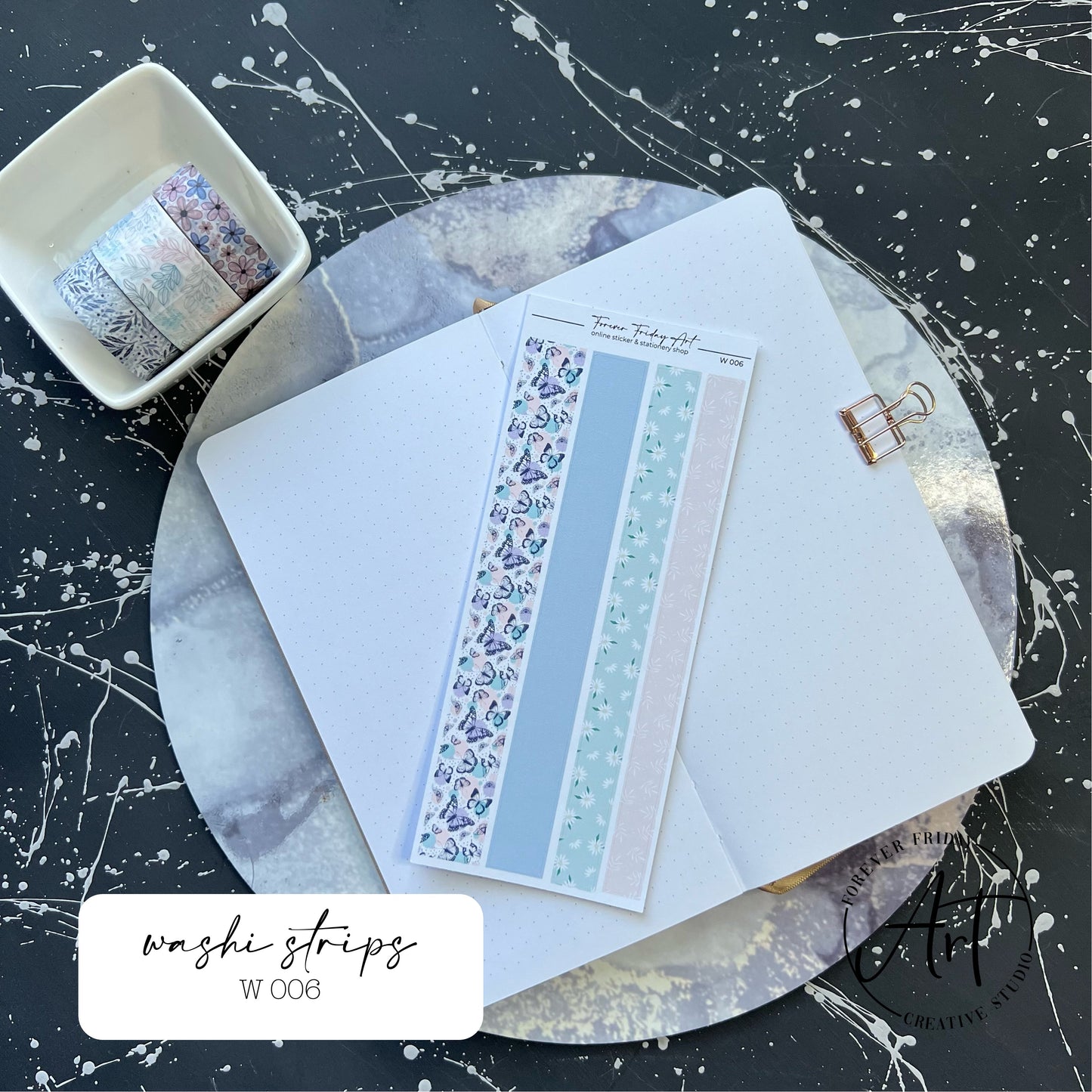 Washi Strip Sheet 004 - 006