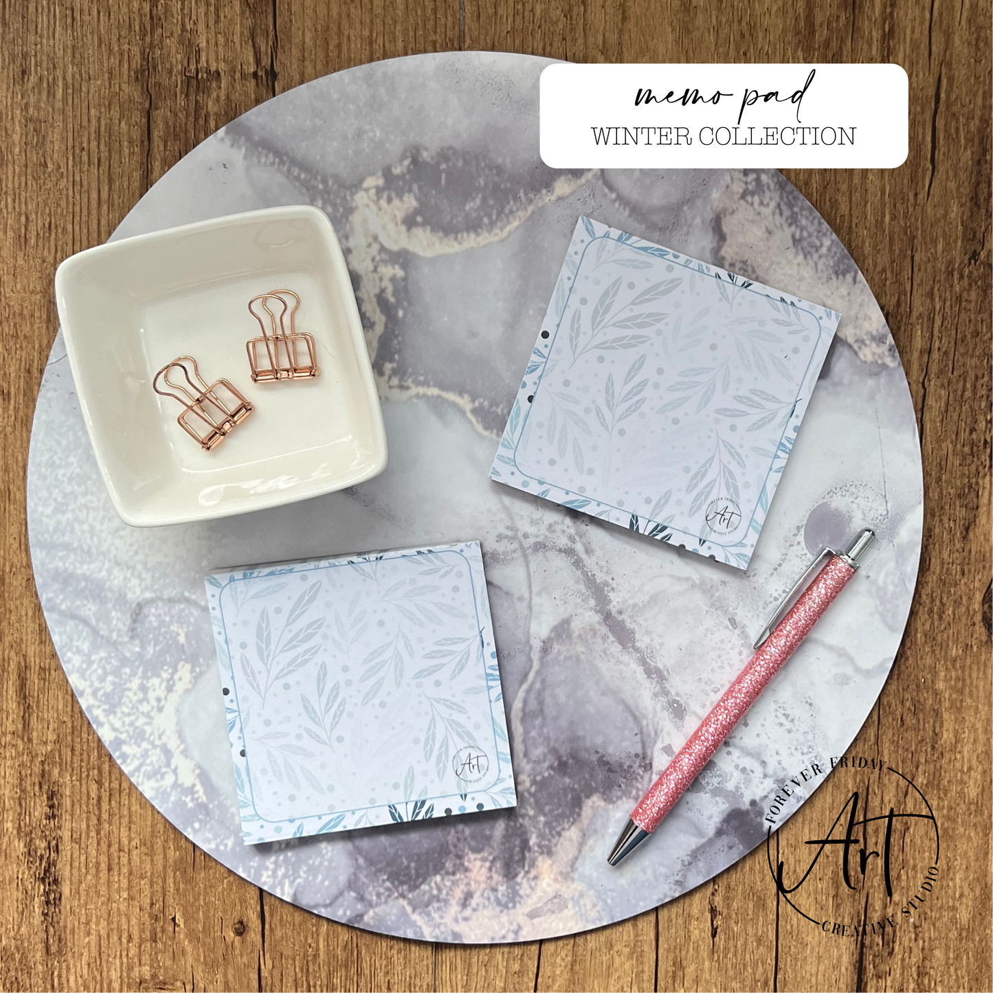 Memo pad - Winter Collection