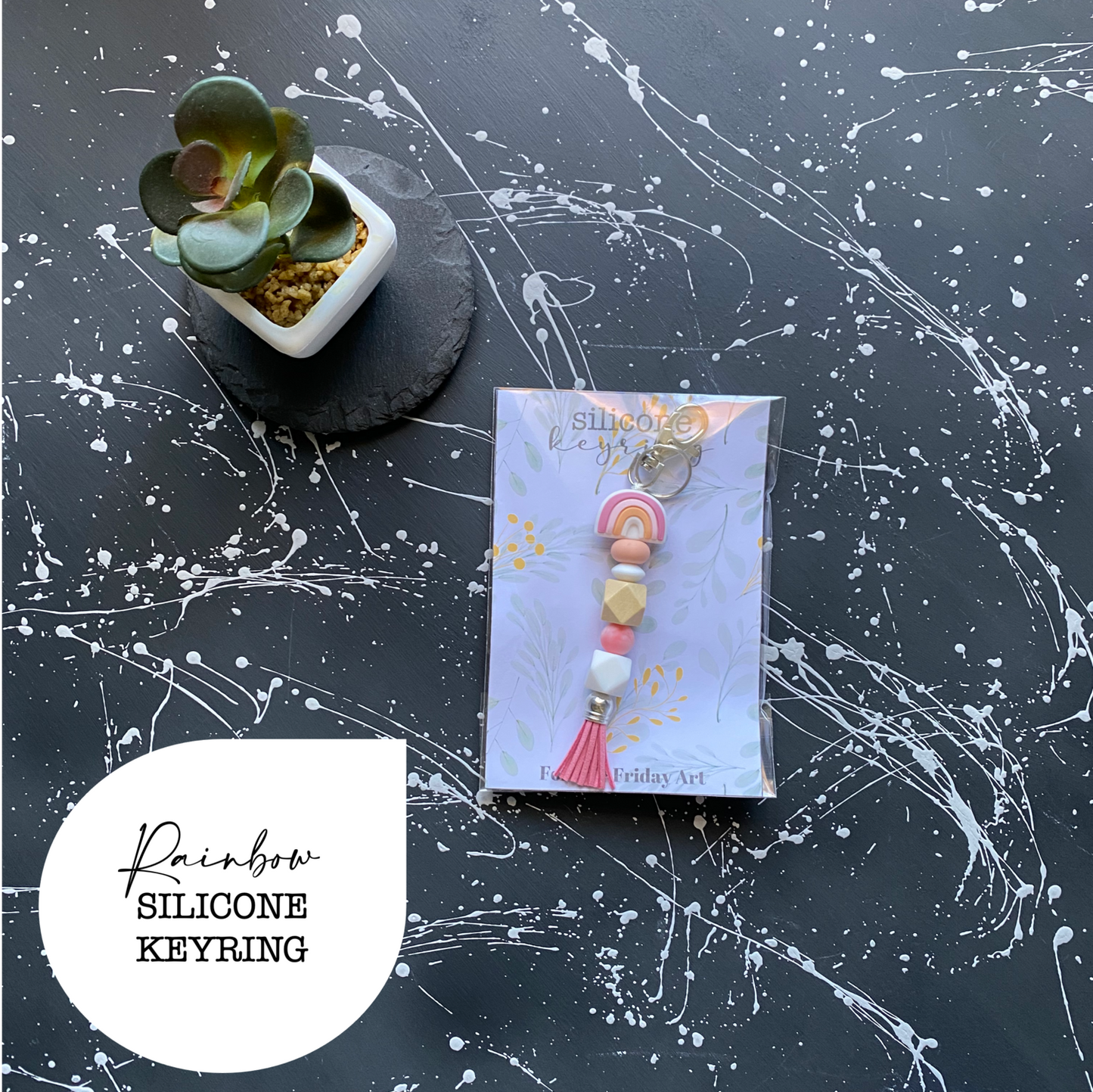 Rainbow Keyring