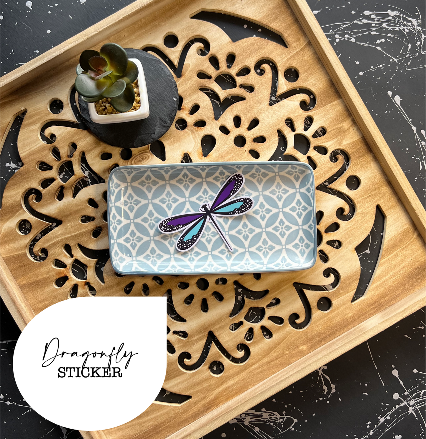 Dragonfly Sticker