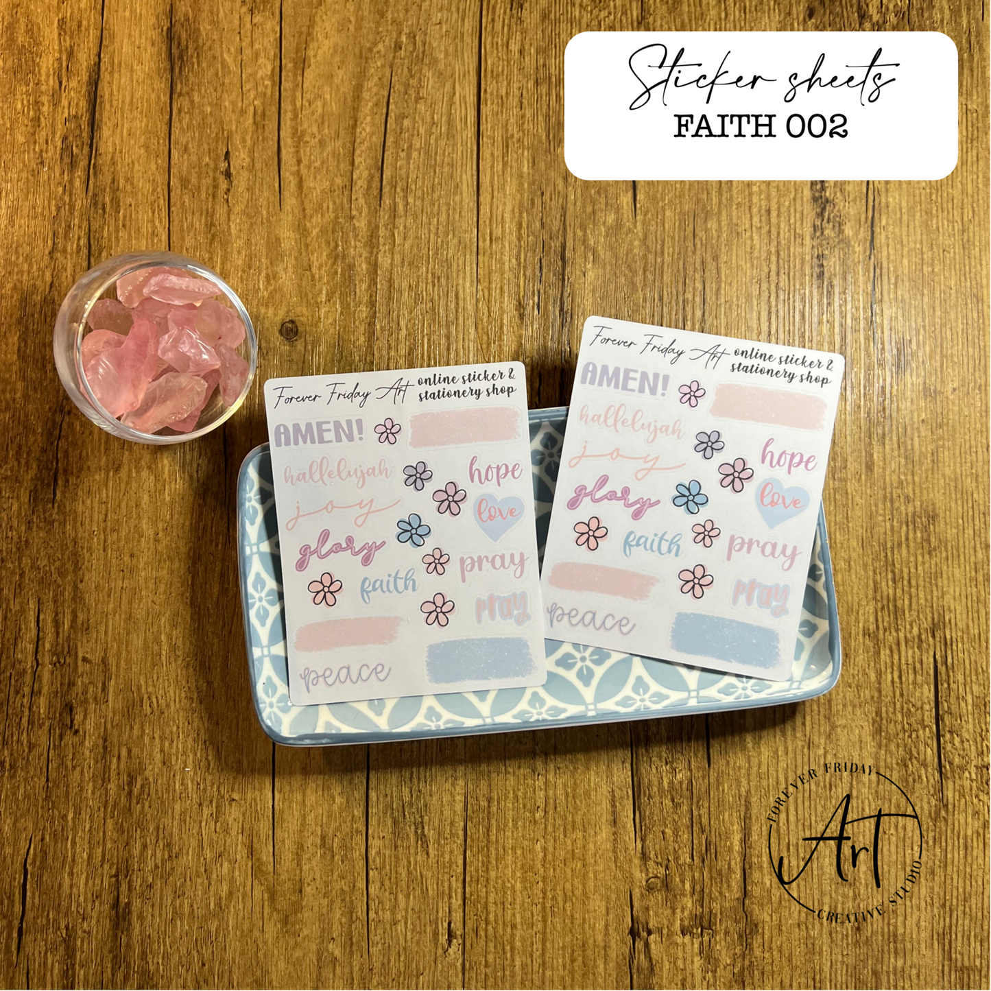 Faith Sticker Sheets