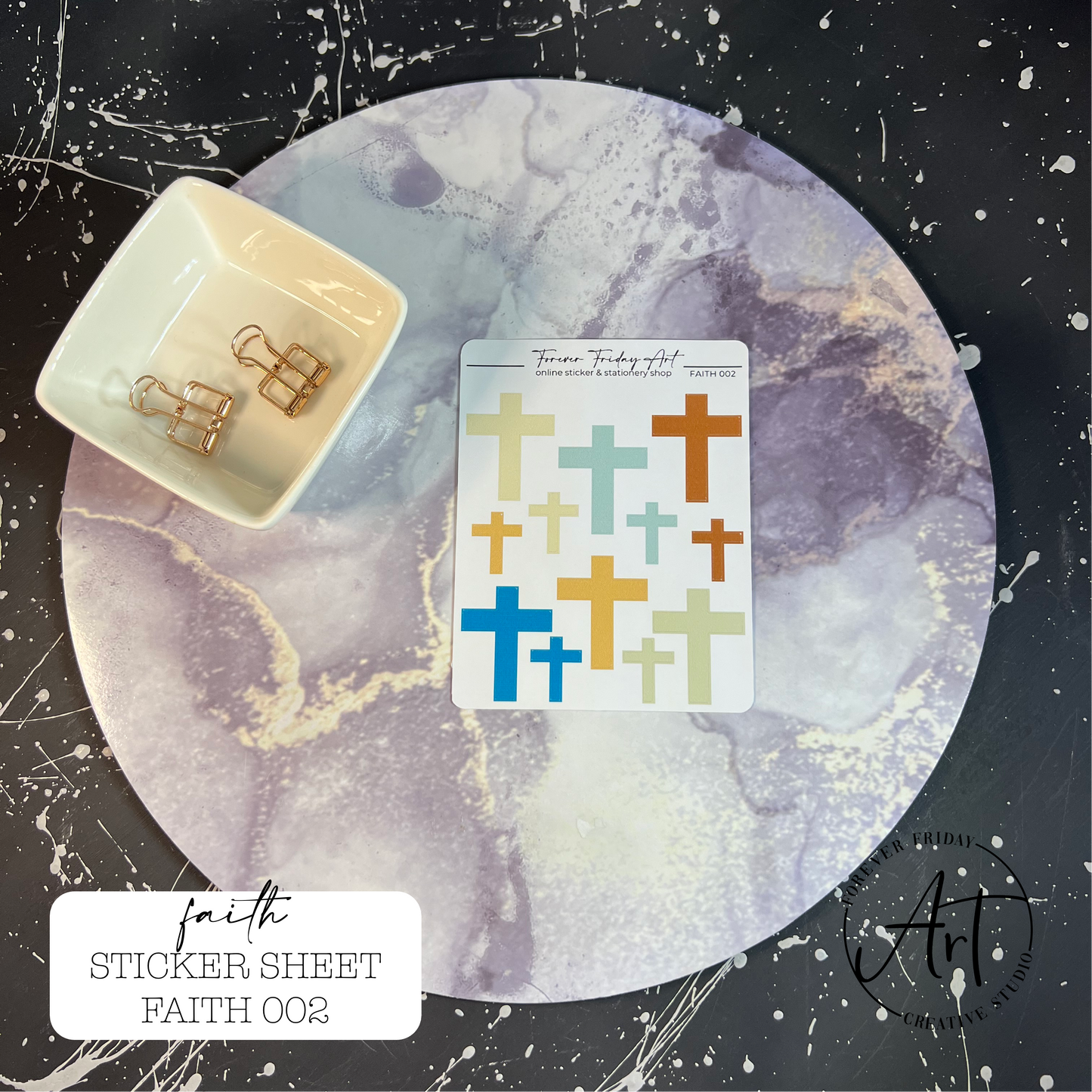 Faith Sticker Sheets F001 - F004