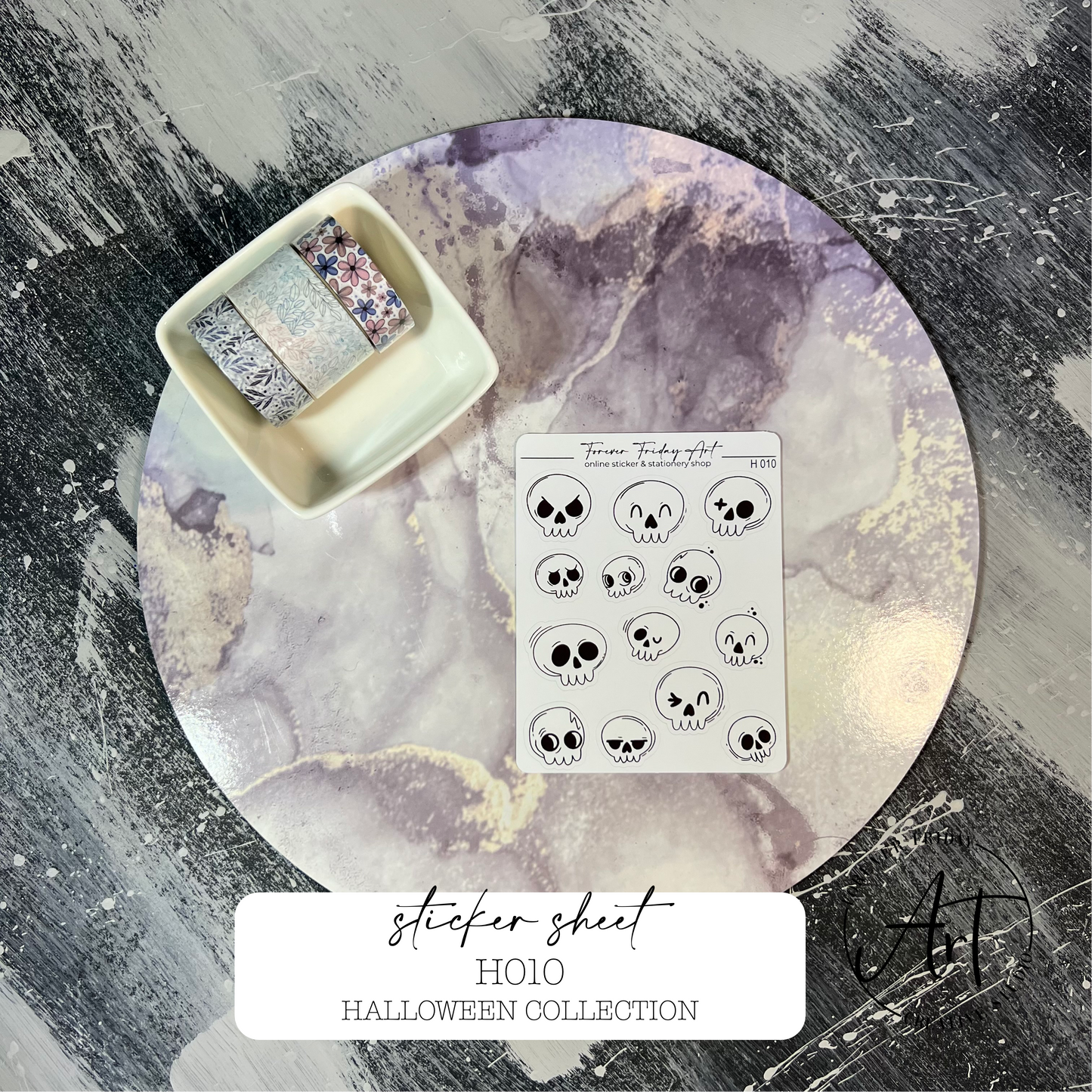 Halloween Sticker Sheets H008-H010