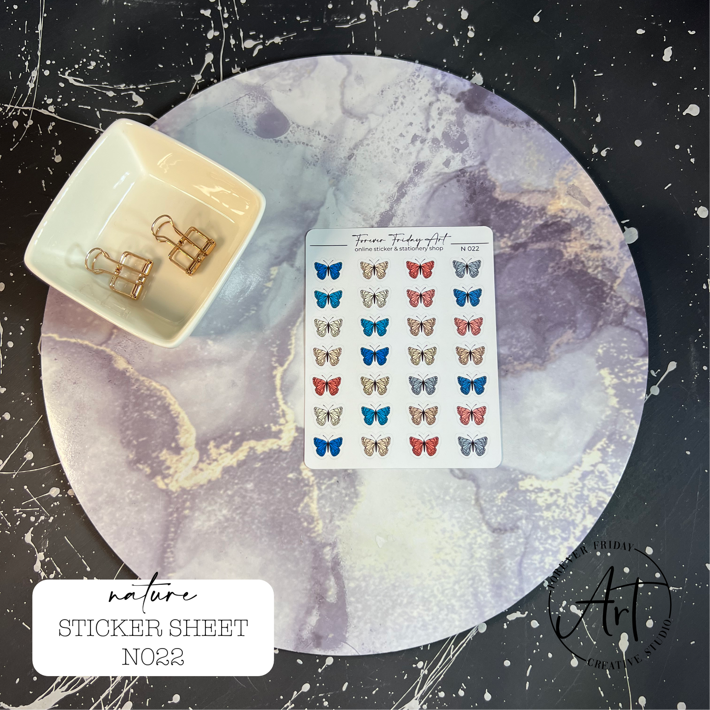 Nature Sticker Sheets N0018-N022