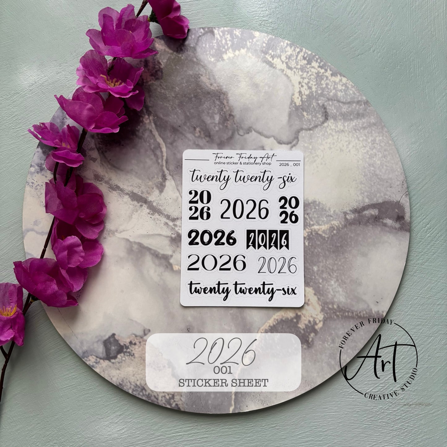 2026 Sticker Sheet 001 - 004
