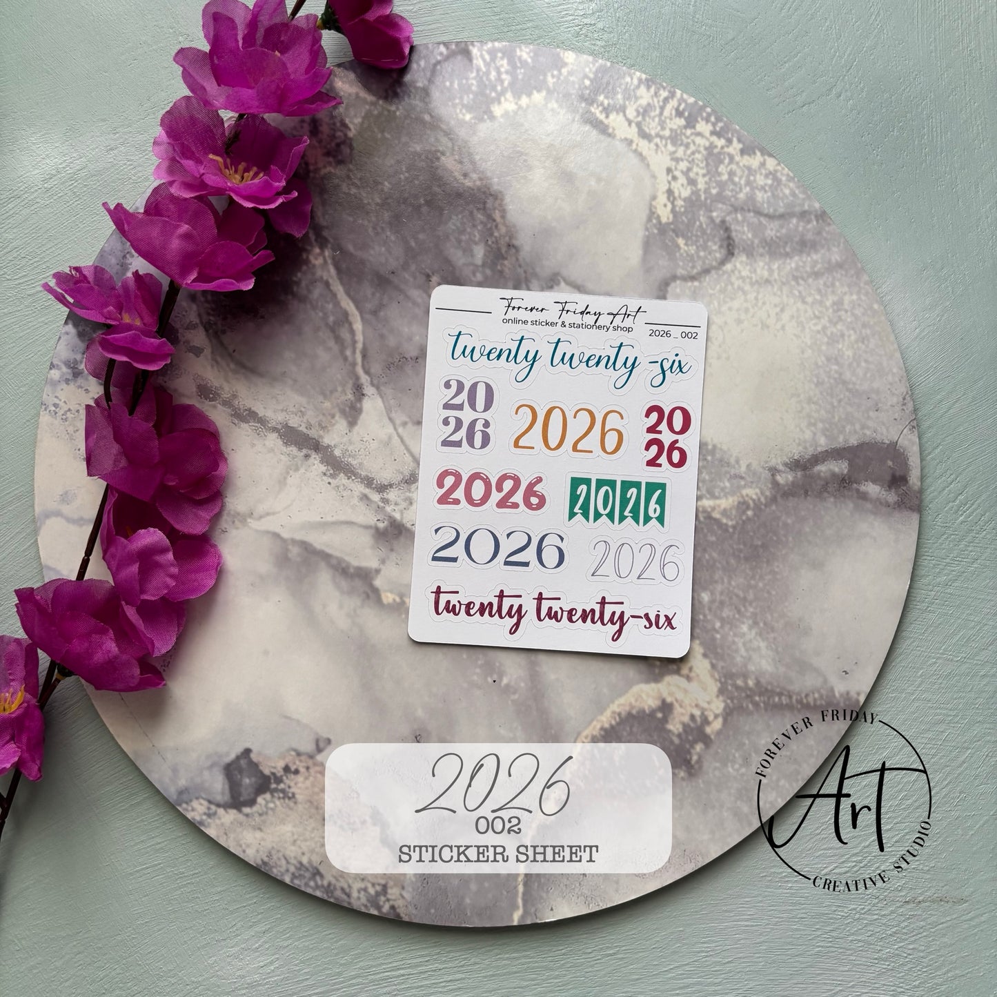 2026 Sticker Sheet 001 - 004