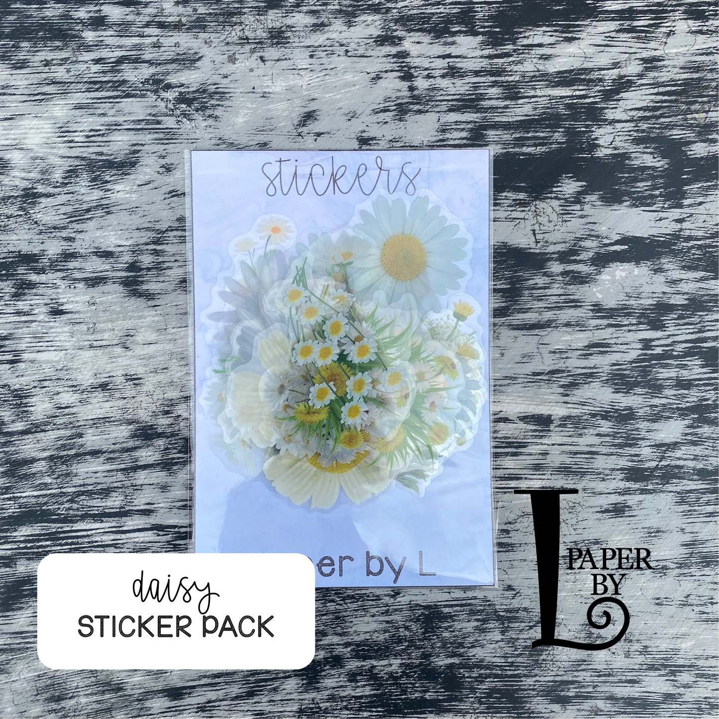 Daisy Stickers - Paper by L