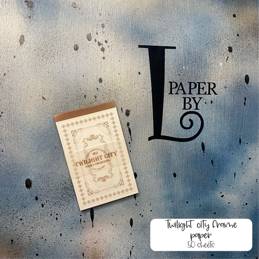 Rectangle Frame paper pack - Paper by L