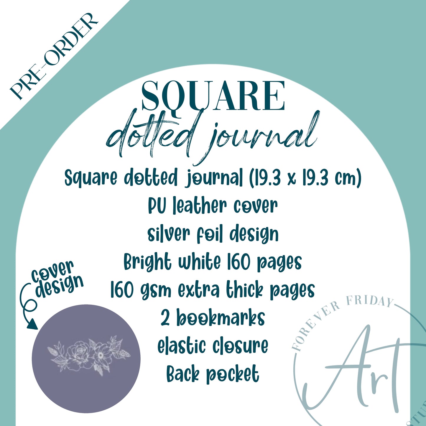 Square Dotted Journal - Pre-order