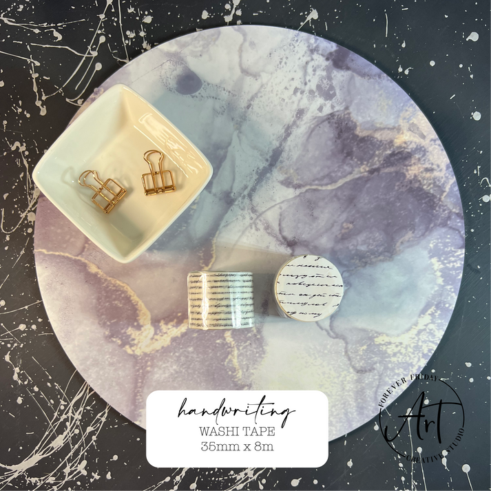 Handwriting Washi Tape – Forever Friday Art