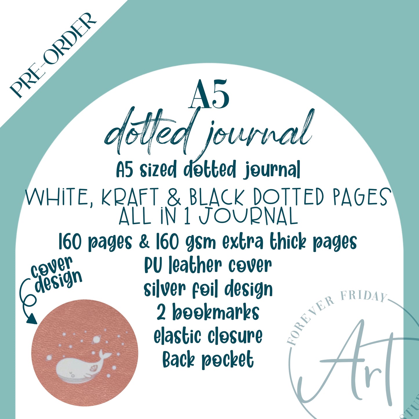 A5 Dotted Journal - Pre-order