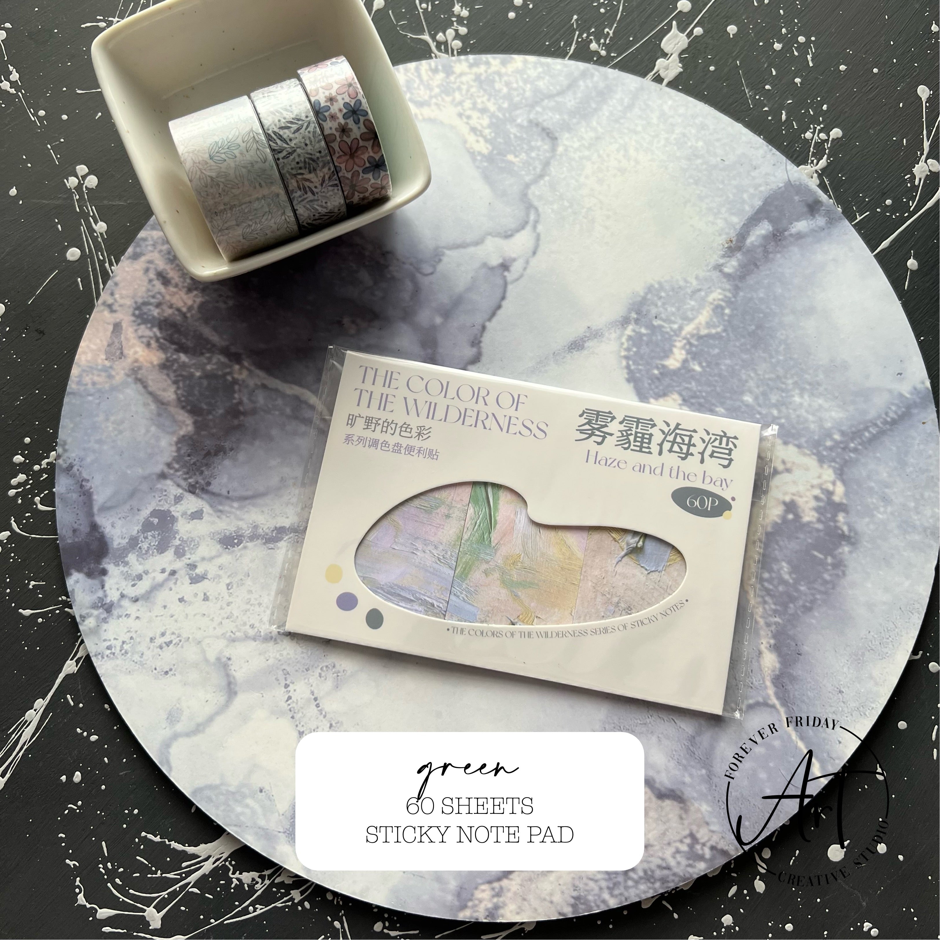 Marble Sticky Notes – Forever Friday Art