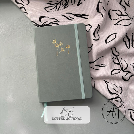 Golden Garden B6 Dotted Journal