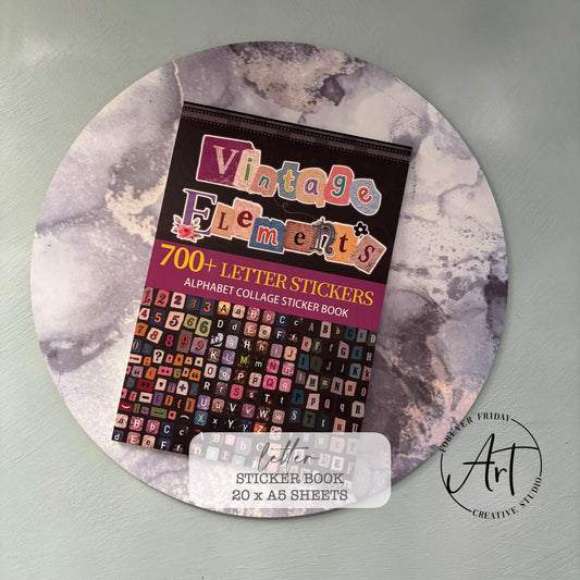 Alphabet Letters - Sticker book