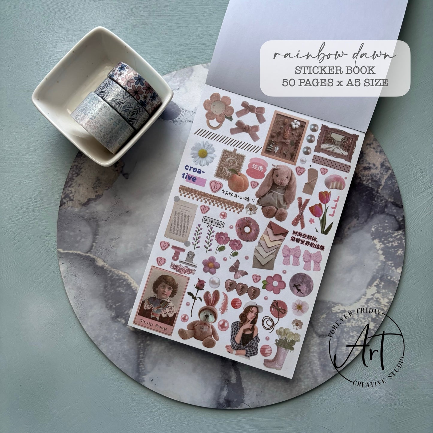 Rainbow Dawn - Sticker book