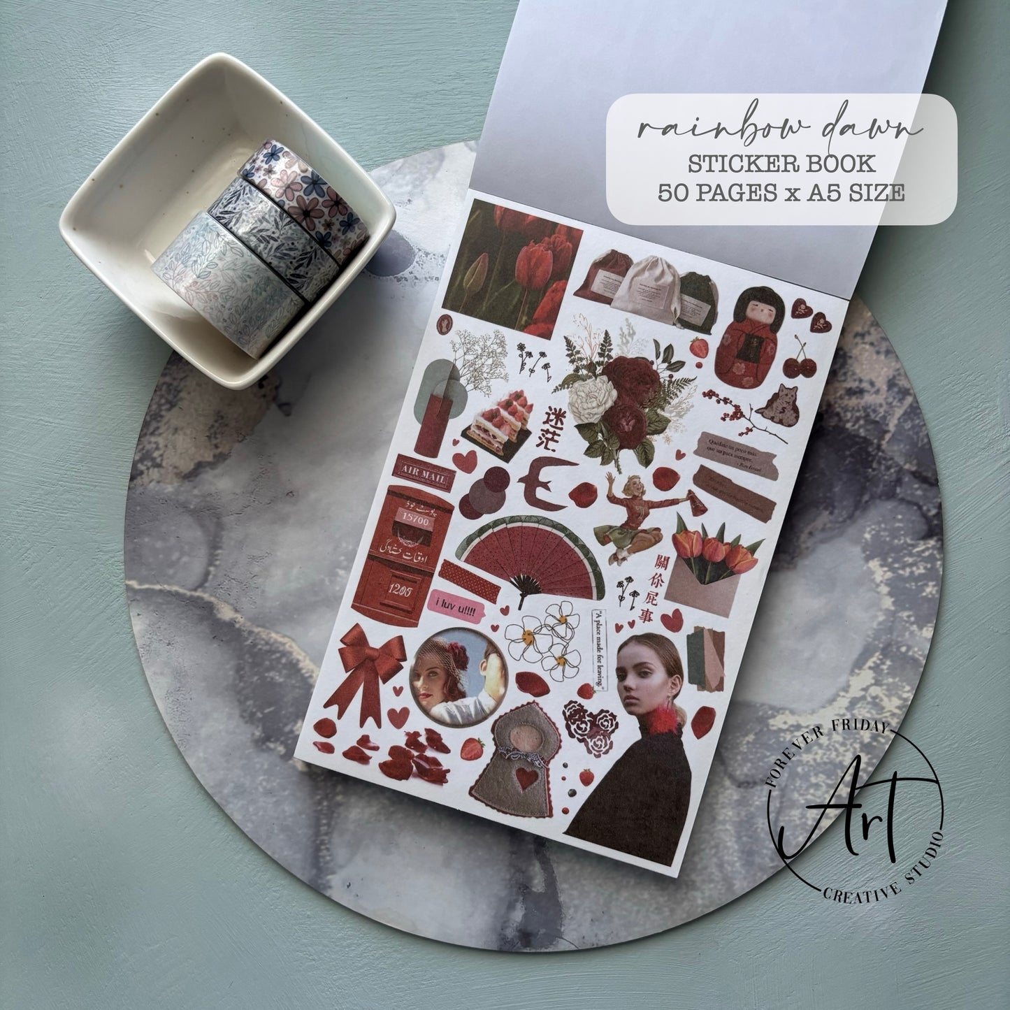 Rainbow Dawn - Sticker book